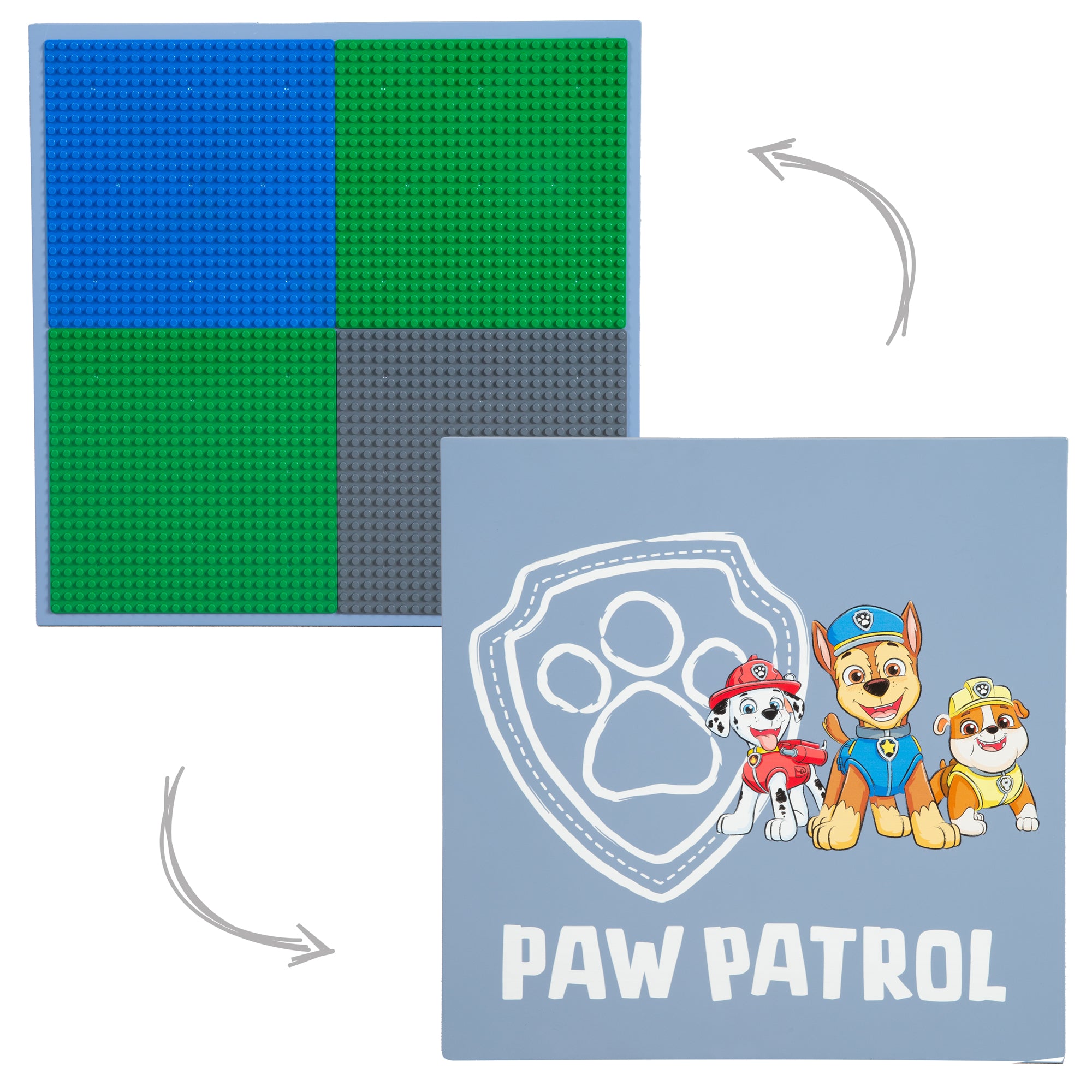 Roba 450731PW3 Kindertisch mit Wendeplatte Paw Patrol blau – Spielmöbel - Bild 8 Roba 450731PW3 Kindertisch mit Wendeplatte Paw Patrol blau – Spielmöbel - Produktbild 8