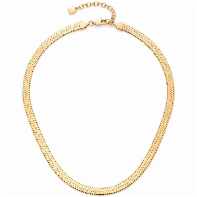 LeonardoHalskette, Snake, Gold LeonardoHalskette, Snake, Gold