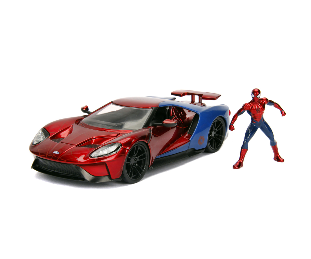 Jada Marvel Spiderman 2017 Ford GT 1:24