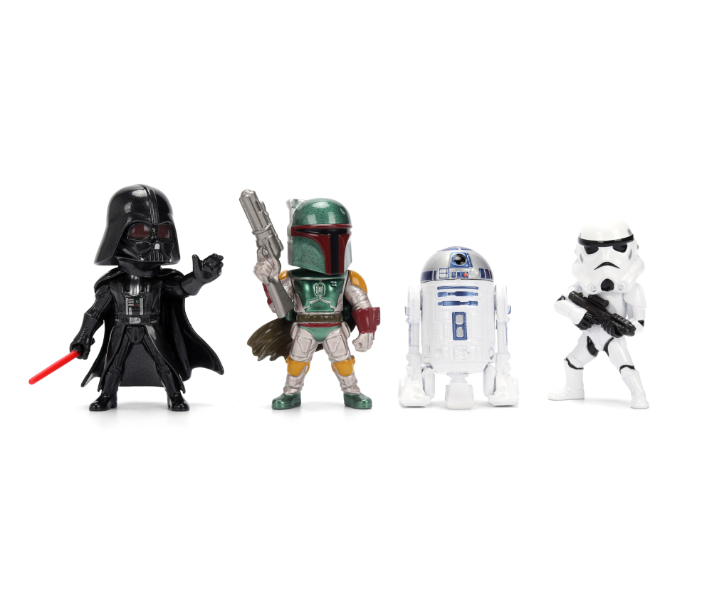 Jada Star Wars 4-Pack Figures 2.5" Welle 1