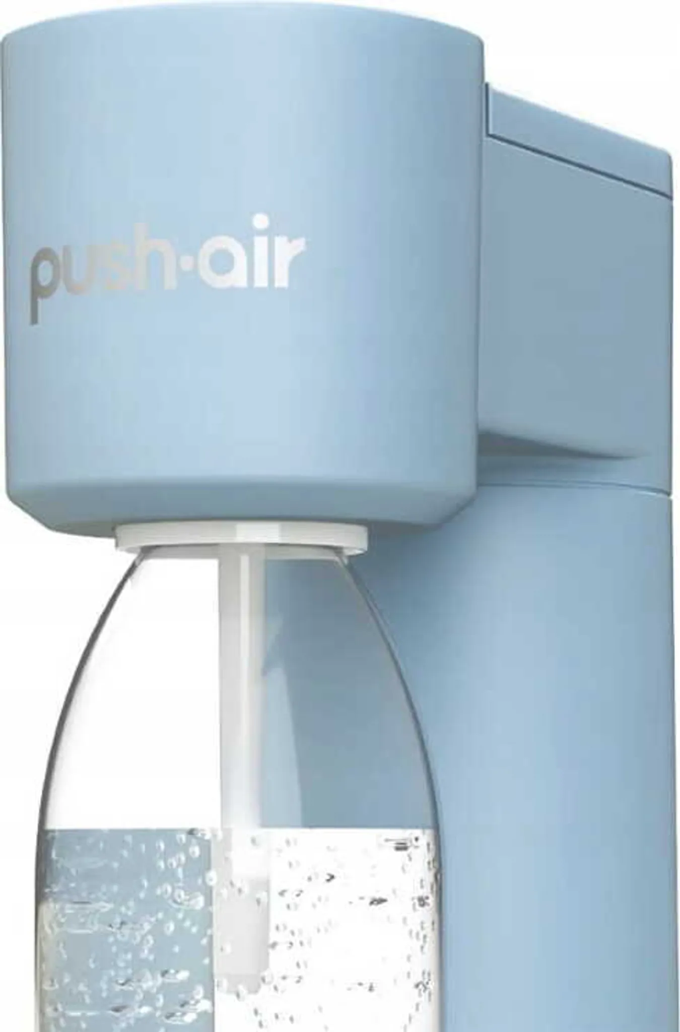 PEARLCO 502022 Wassersprudler PushAir inkl. 1 Kartusche Azur