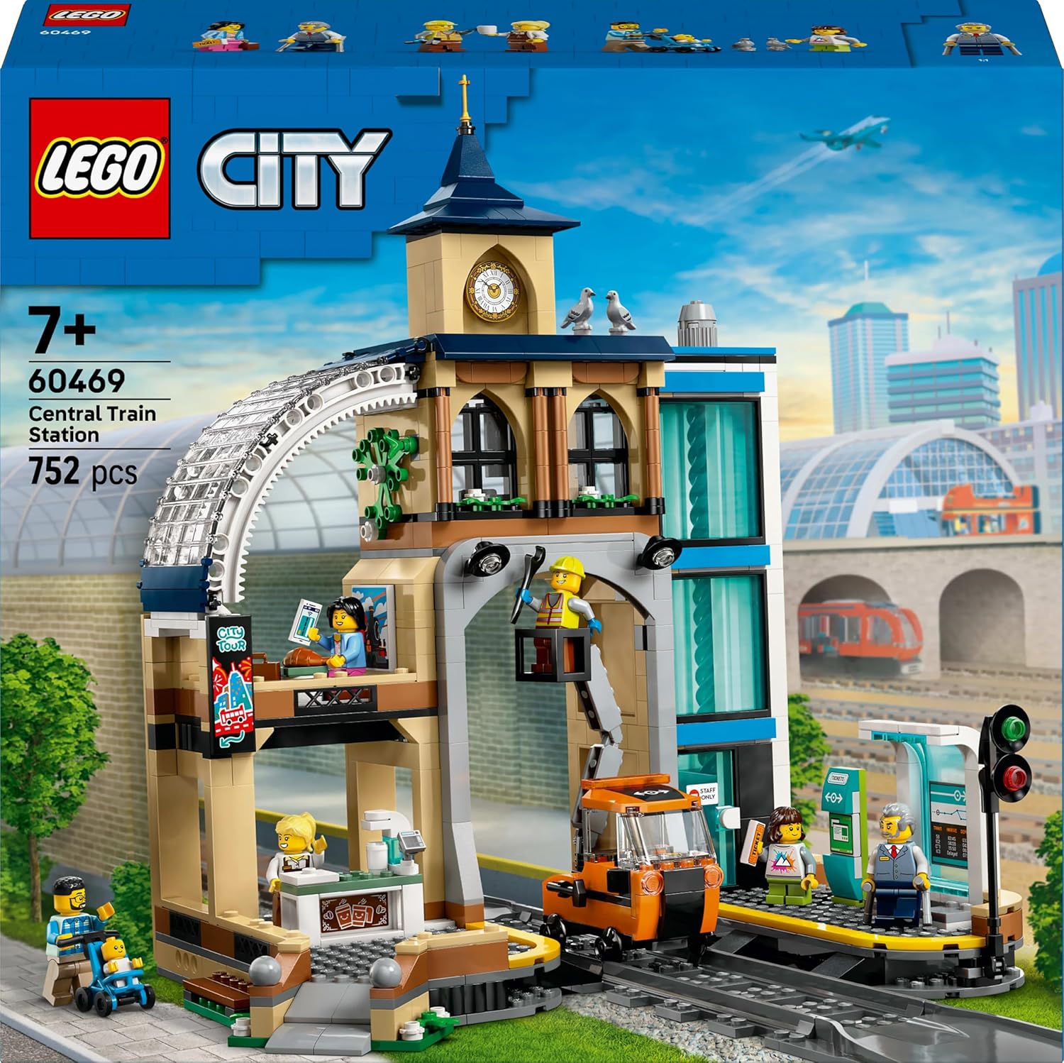 LEGO® City 60469 Hauptbahnhof Spielzeug, Person