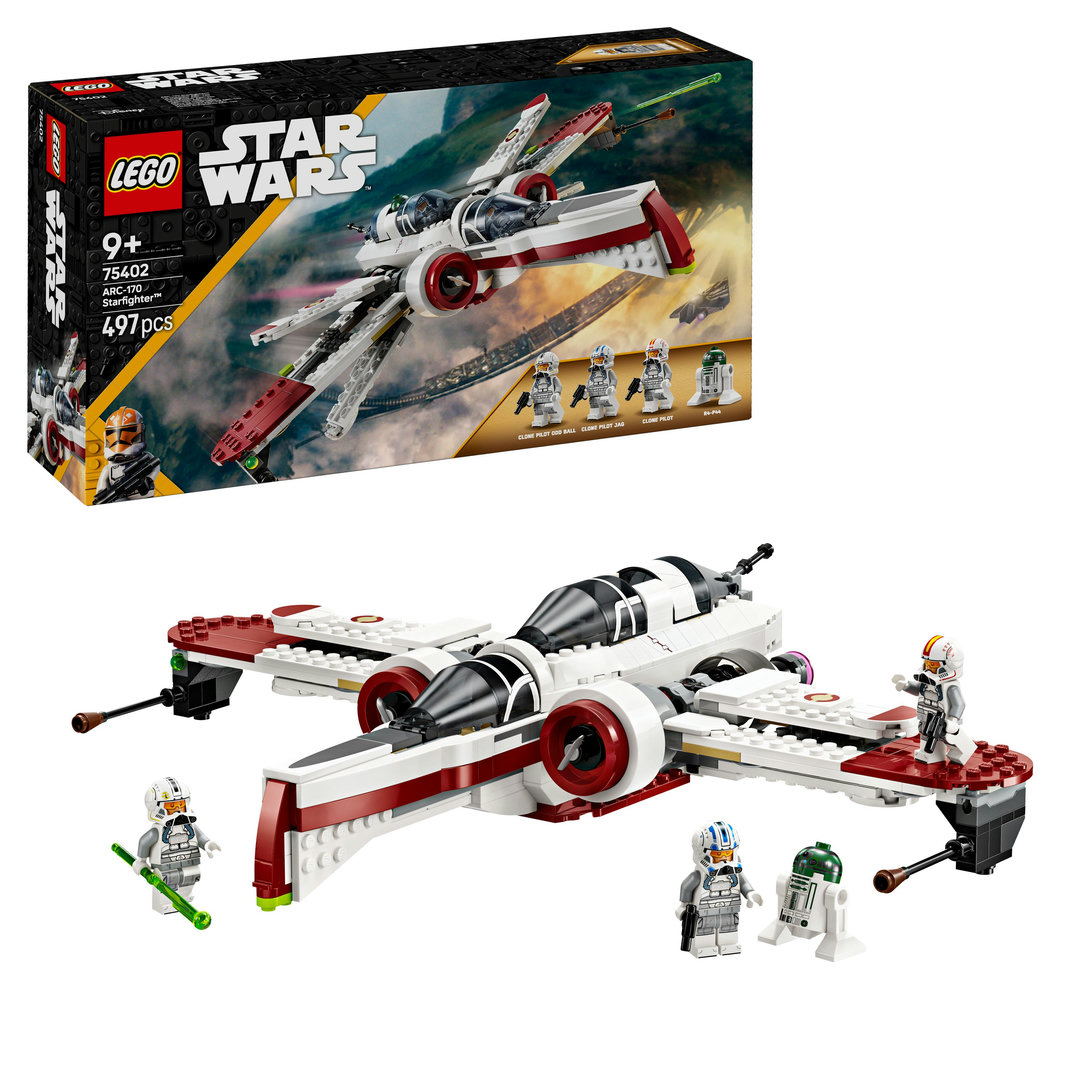 LEGO, Star, Wars, 75402, ARC-170, Starfighter LEGO Star Wars 75402 ARC-170 Starfighter
