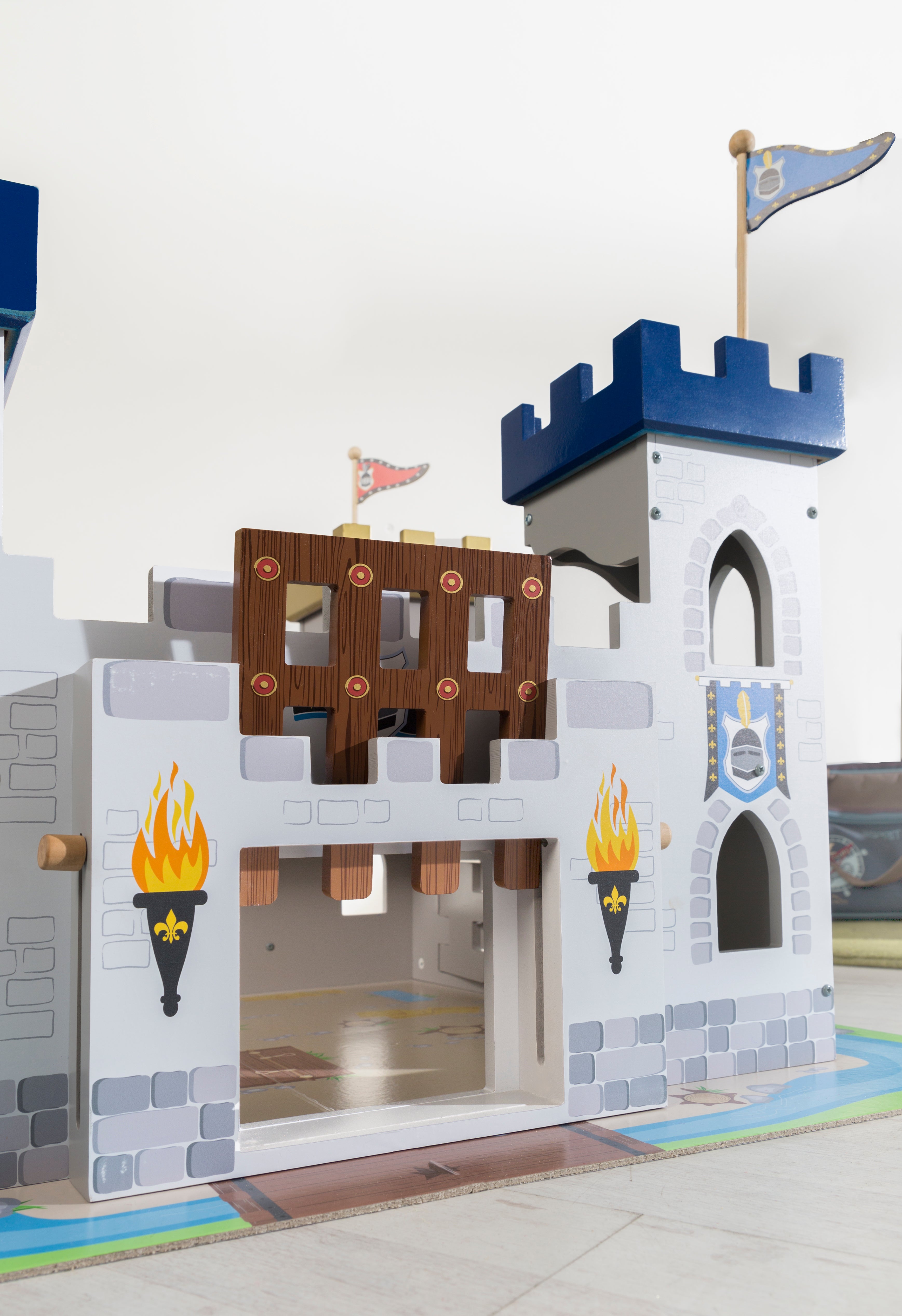 Roba 490065 Ritterburg 3 in 1 bunt – Puppenmöbel & Häuser - Produktbild 12