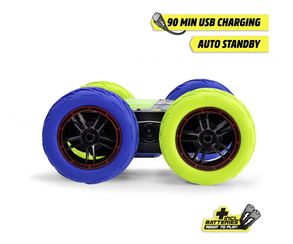 RC Cyber Flip, RTR Maschine, Rad, Sprach, Leichtmetallfelge, Reifen