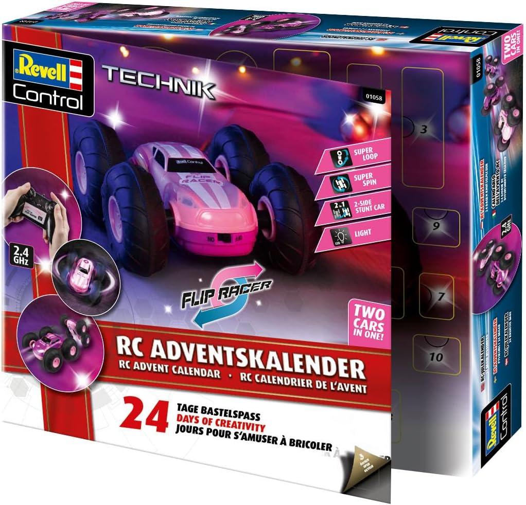 Revell Control RC Adventskalender Stunt Car pink 01058 Revell Control RC Adventskalender Stunt Car pink 01058