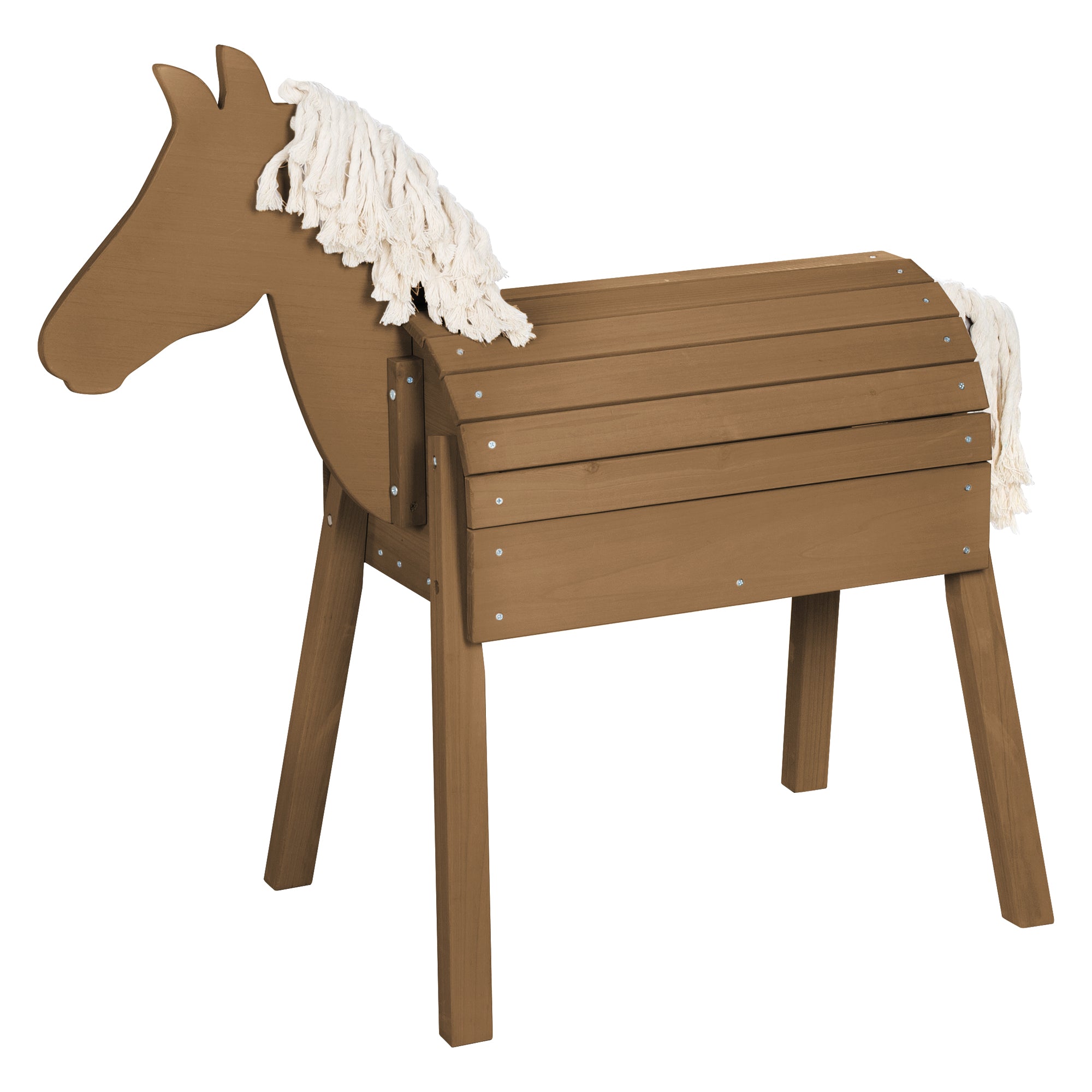 Roba 456038TE Spielpferd Outdoor teakholz farben – Outdoor + - Bild 1 Roba 456038TE Spielpferd Outdoor teakholz farben – Outdoor + - teakholz farben - Outdoor + - Produktbild 1