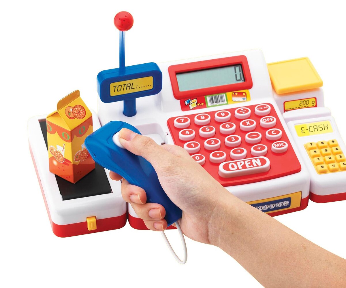 Simba Supermarktkasse mit Scanner 104525700 Elektronik