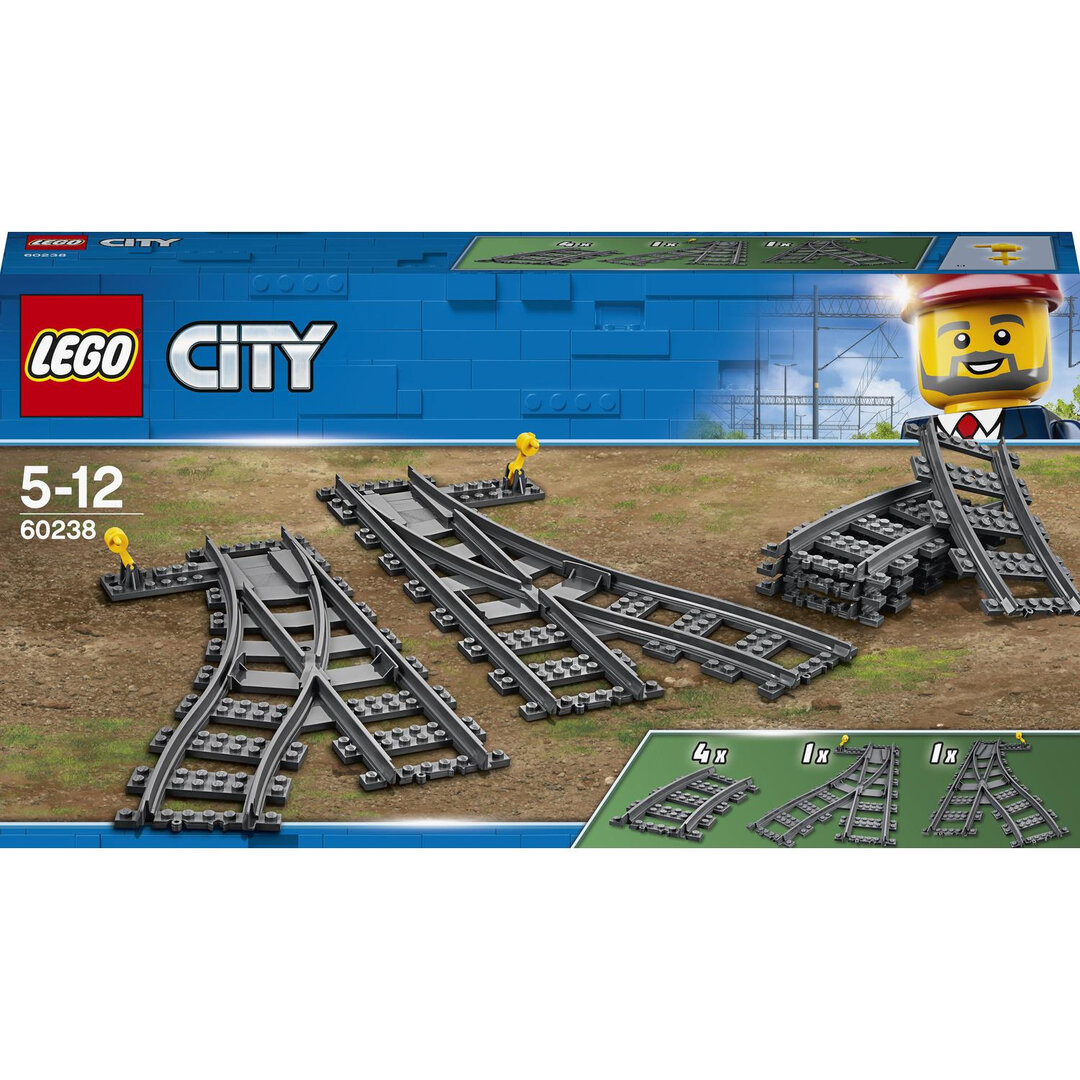 LEGO, City, Weichen, 60238 LEGO City Weichen 60238