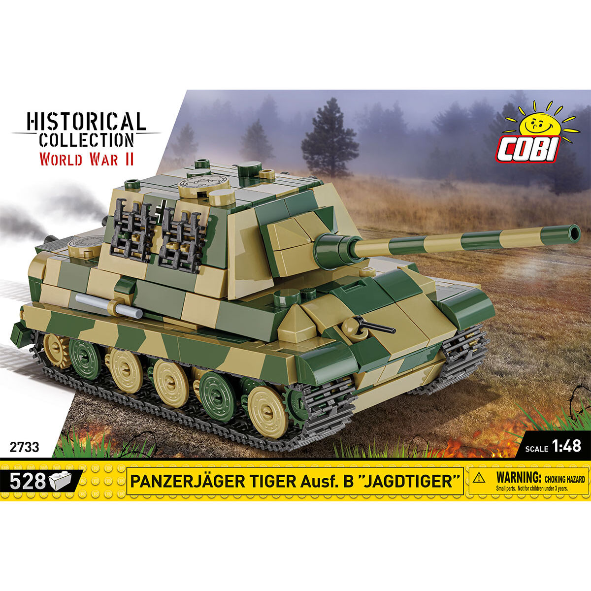 COBI 2733 - Panzerjäger TIGER AUSF. B Jagdtiger - Bild 3 COBI 2733 - Panzerjäger TIGER AUSF. B Jagdtiger - Bild 3