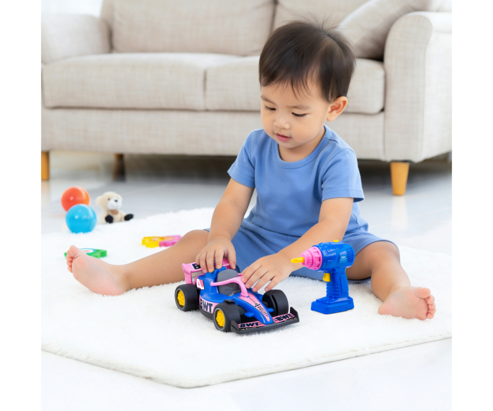 Dickie Toys ABC Build A Alpine Racing Car