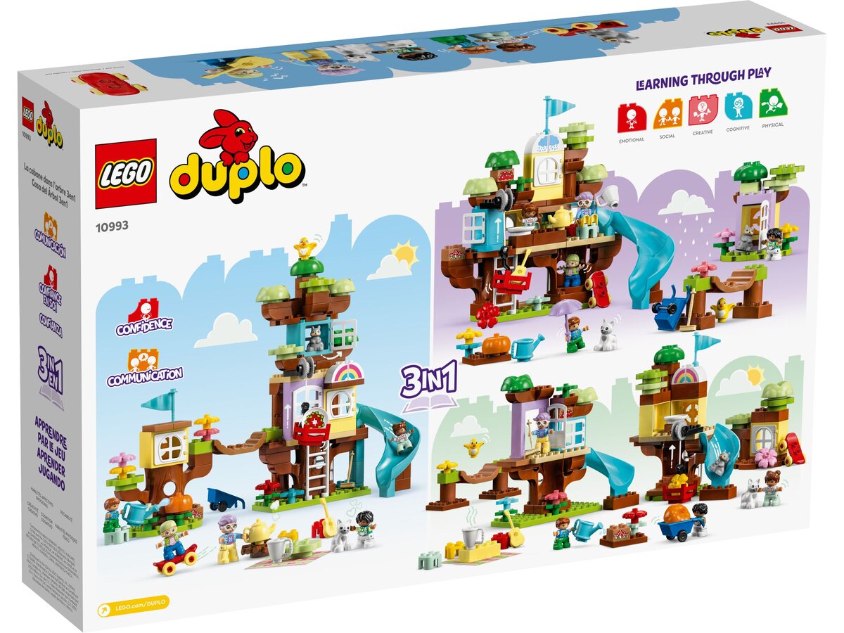 LEGO® DUPLO® 3-in-1-Baumhaus 10993 Spielzeug