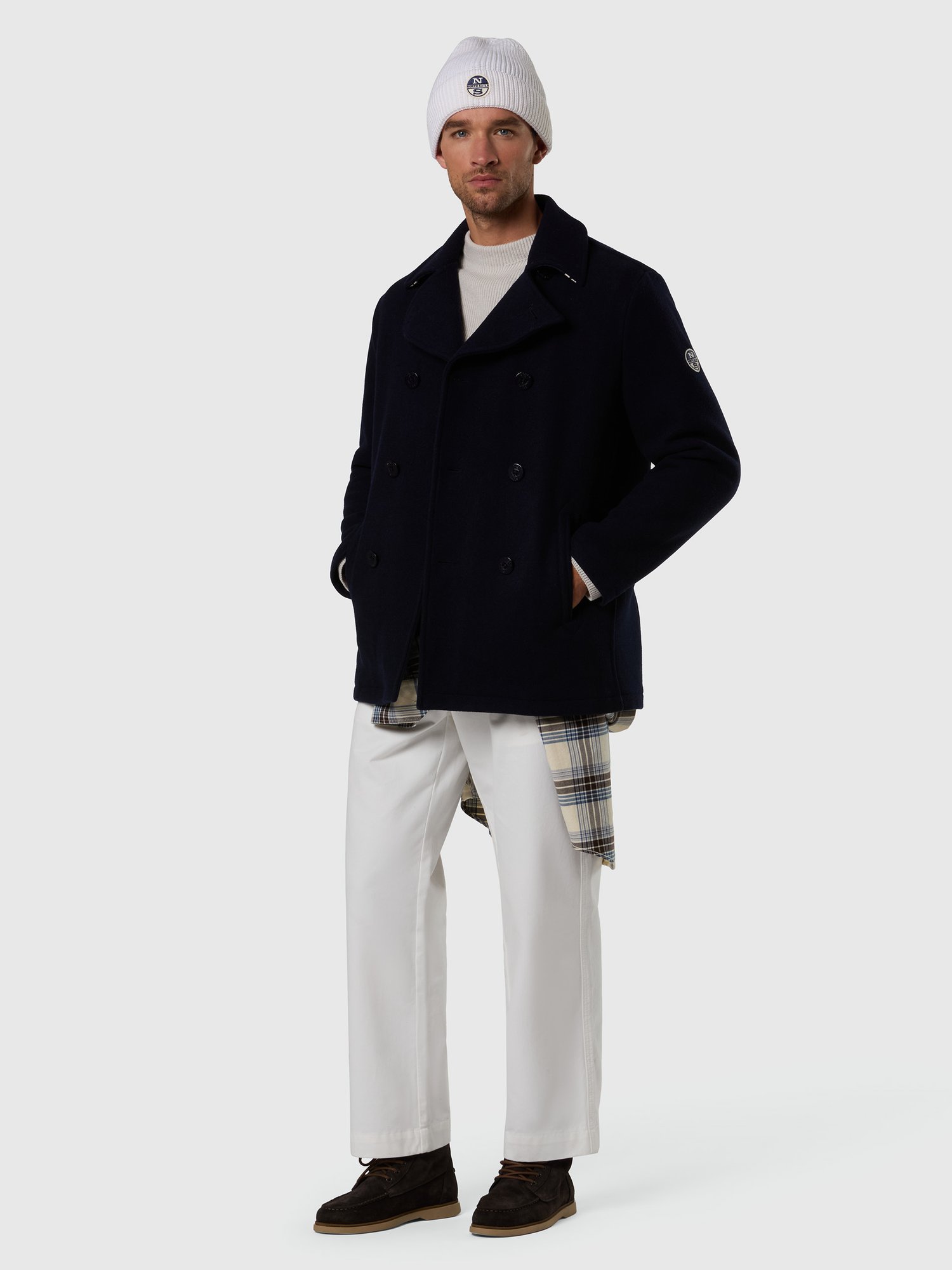 North Sails 603481/0810 MARINER PEACOAT JACKE, SCHWARZ North Sails 603481/0810 MARINER PEACOAT JACKE, SCHWARZ
