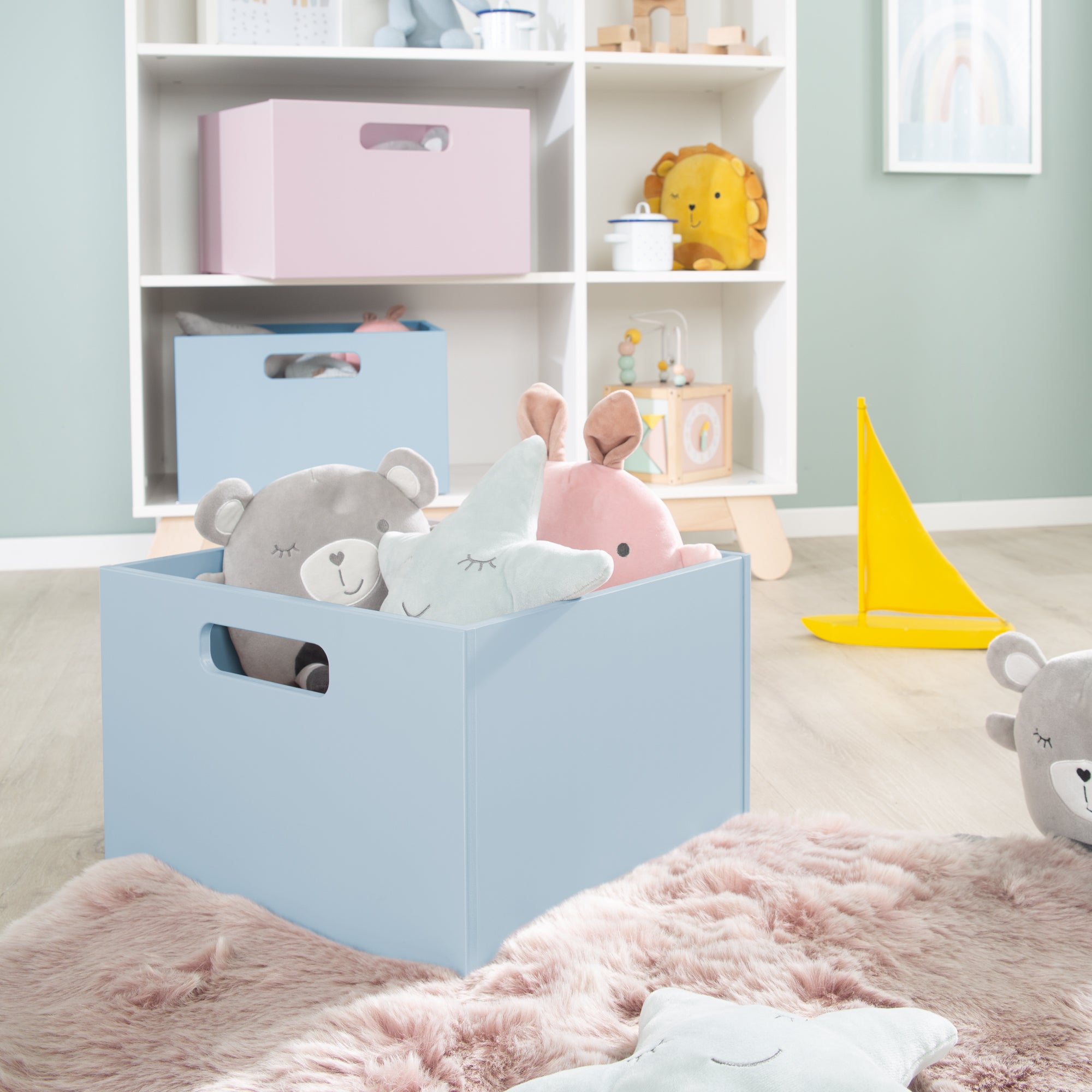 Roba 50743BL Spiel-Box blau – Aufbewahrungsboxen - Bild 7 Roba 50743BL Spiel-Box blau – Aufbewahrungsboxen - Produktbild 7