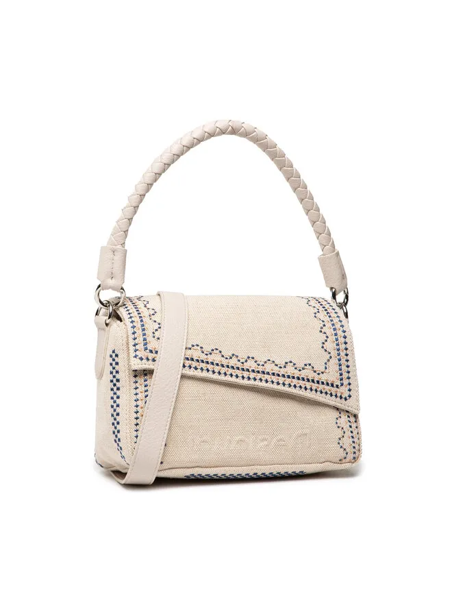 Desigual Damen Schultertasche 22SAXA751099U - Beige Desigual Damen Schultertasche 22SAXA751099U - Beige