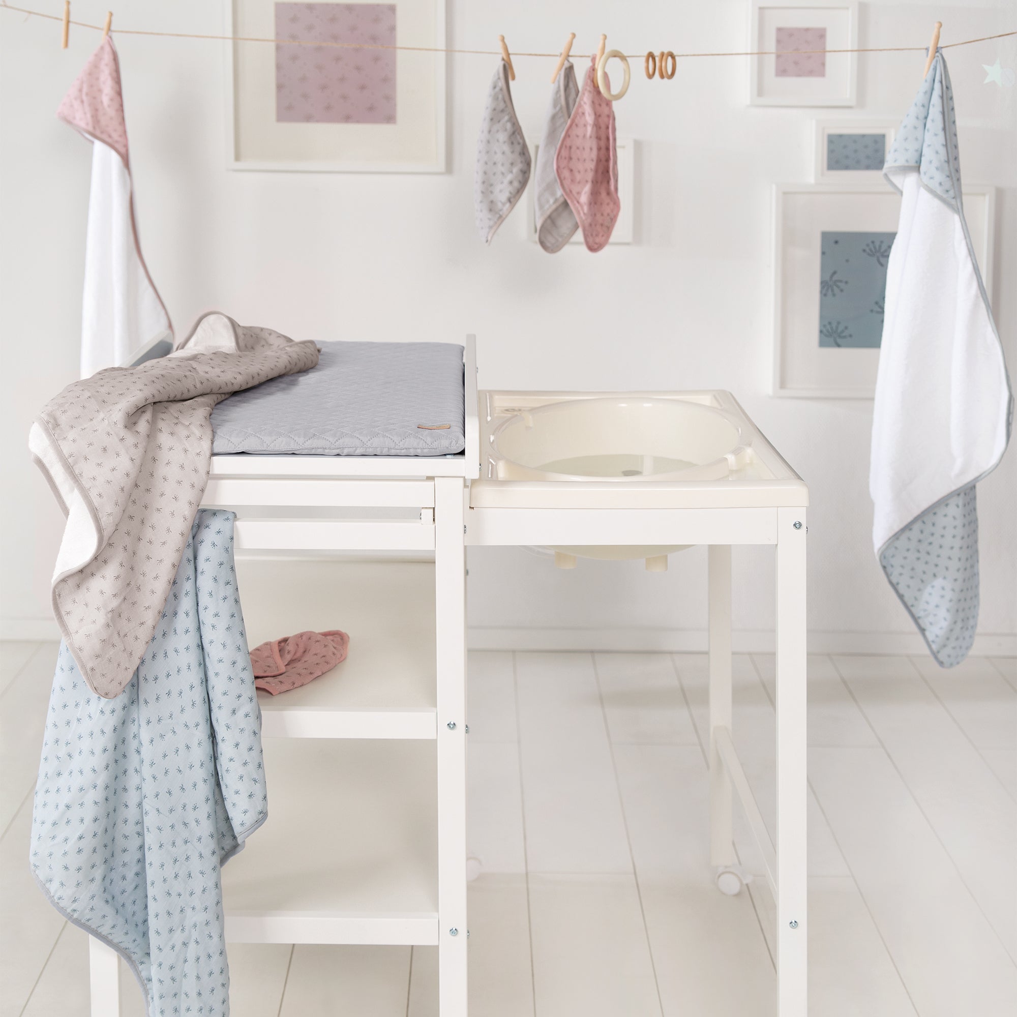 Roba 306120G227 Kapuzenhandtuch Lil Planet grau hellgrau – Heim Textilien - Produktbild 4