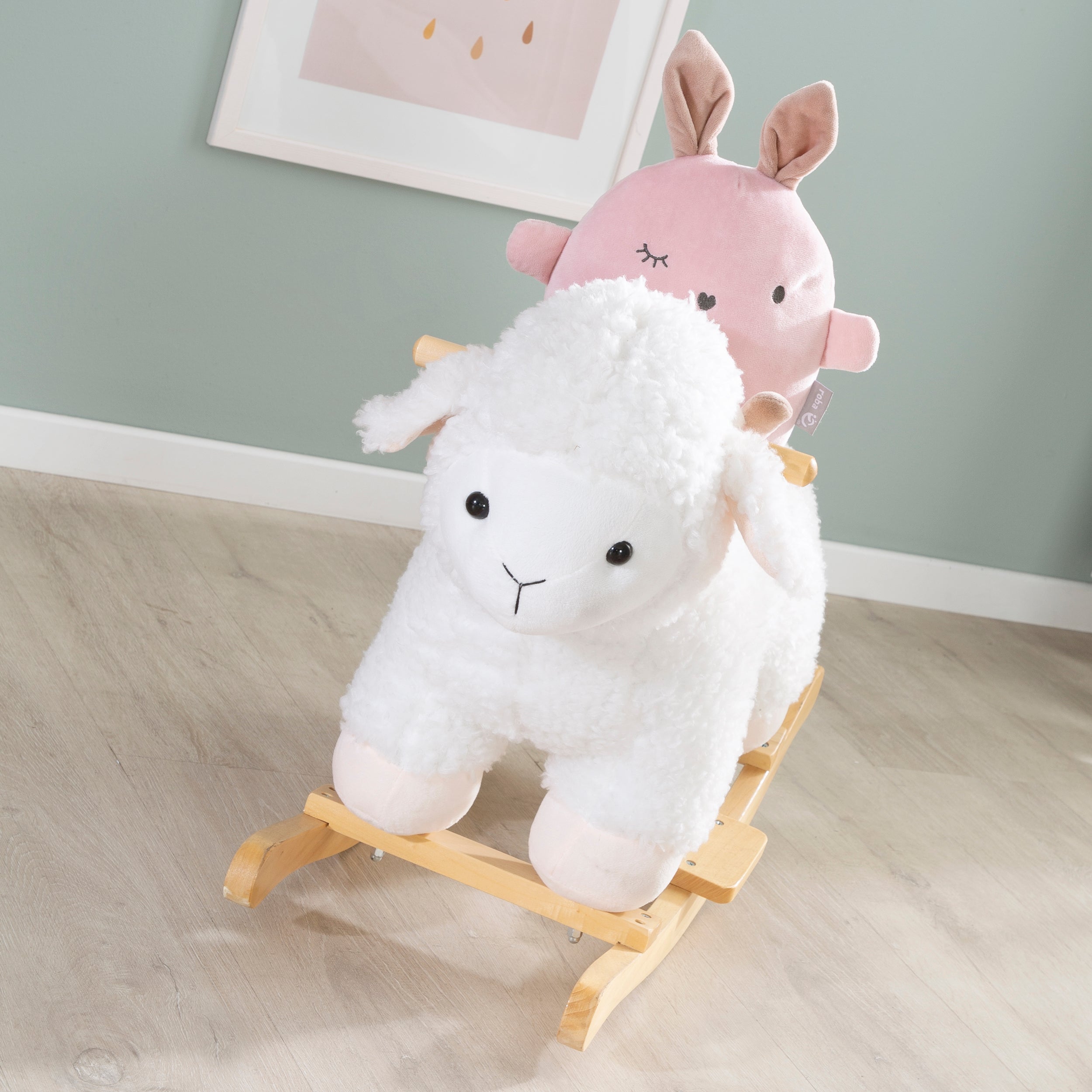 Roba 69032 Schaukeltier Schaf weiß – Spielen & Spaß - Bild 4 Roba 69032 Schaukeltier Schaf weiß – Spielen & Spaß - Produktbild 4