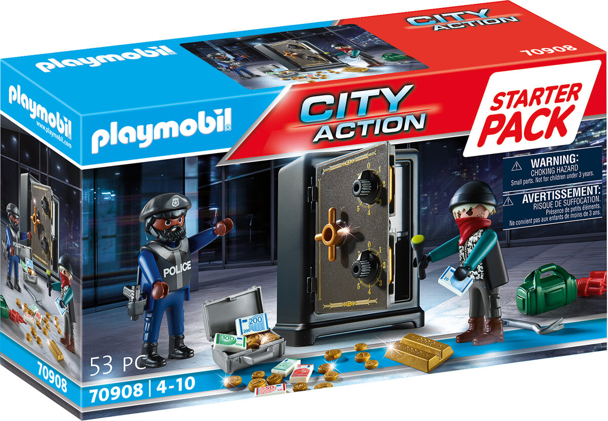 PLAYMOBIL 70908 Starter Pack Tresorknacker PLAYMOBIL, 70908, Starter, Pack, Tresorknacker, Helme, Spielzeug, Kleidung, Schutzhelm, Person