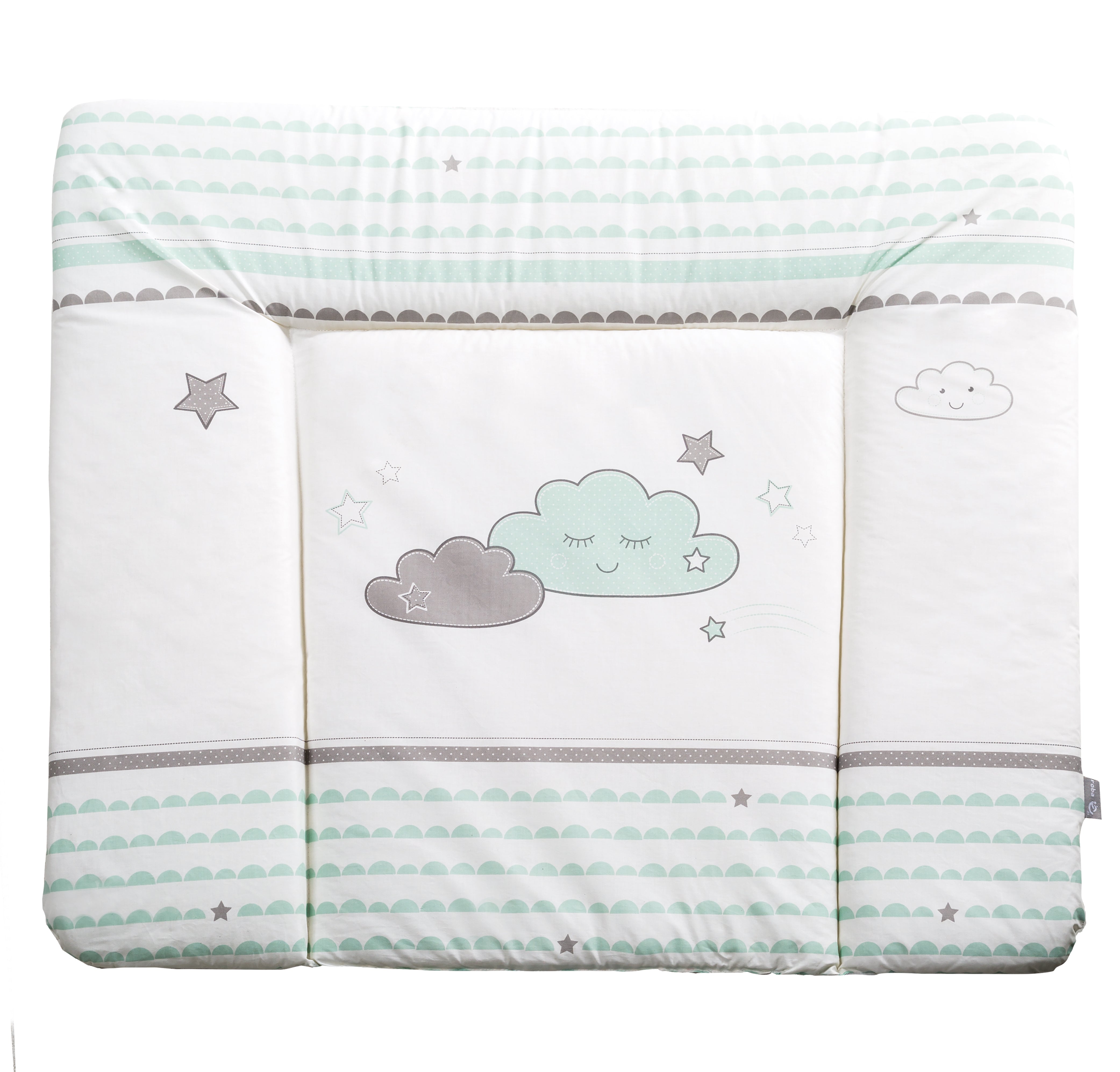 Roba 308017S199 Wickelauflage soft Happy Cloud mint – Wickelauflagen - Bild 1 Roba 308017S199 Wickelauflage soft Happy Cloud mint – Wickelauflagen - mint - Wickelauflagen - Produktbild 1