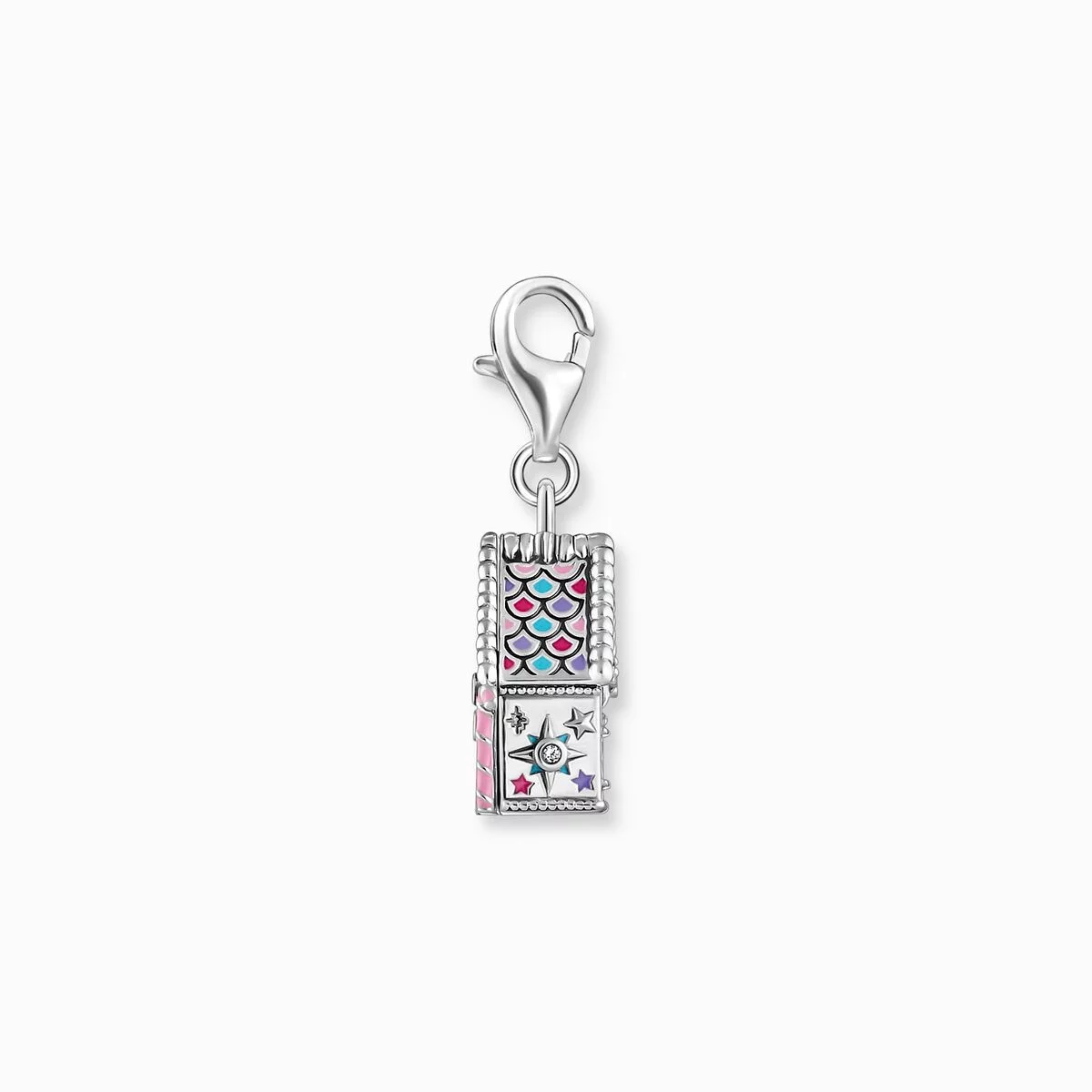 Thomas Sabo Anhänger Charm-Club Mit Haus Bunt Silber 2058-340-7 Thomas Sabo Anhänger Charm-Club Mit Haus Bunt Silber 2058-340-7
