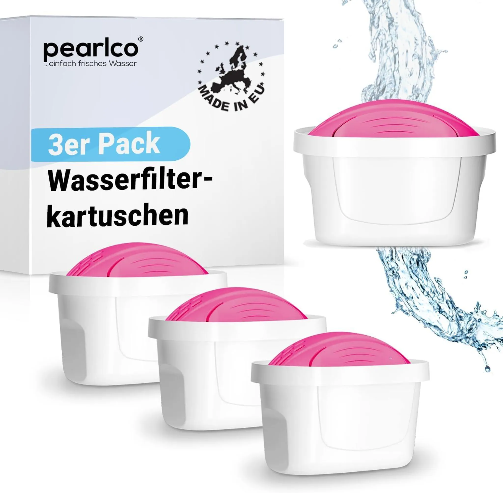 PEARLCO 272038 Filterkartuschen UniMax MAG 3 St.