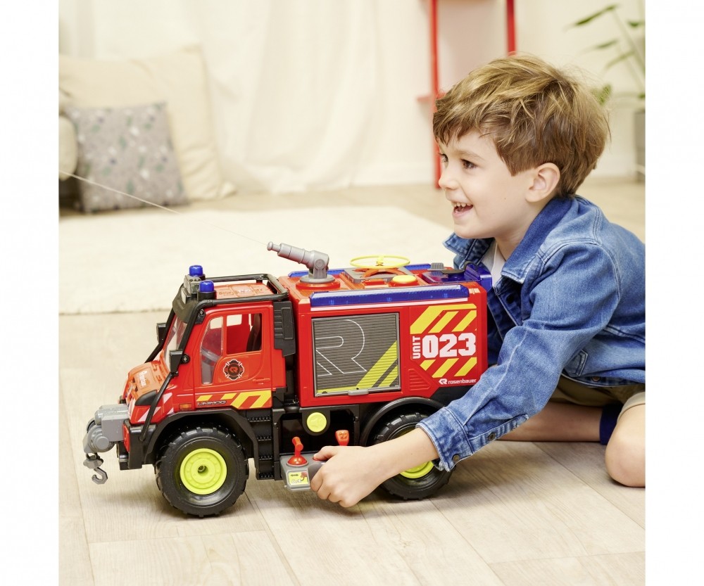 Dickie Toys Unimog U530 Fire Rescue 203719033 Junge, Kind, Männlich, Person, Rad