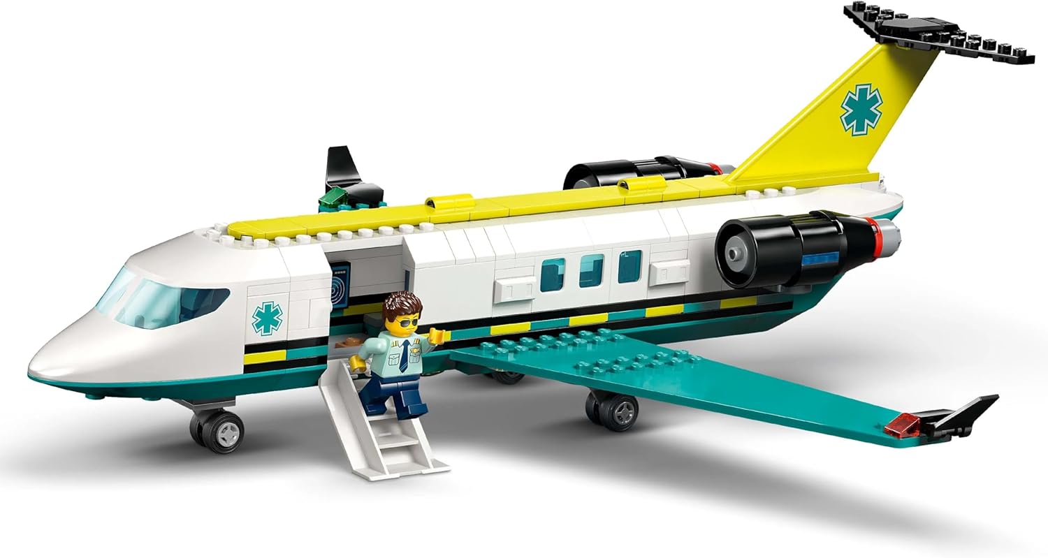 LEGO® City 60465 Notfallrettungsflugzeug Flugzeug, Verkehrsflugzeug, Fahrzeug, Jet