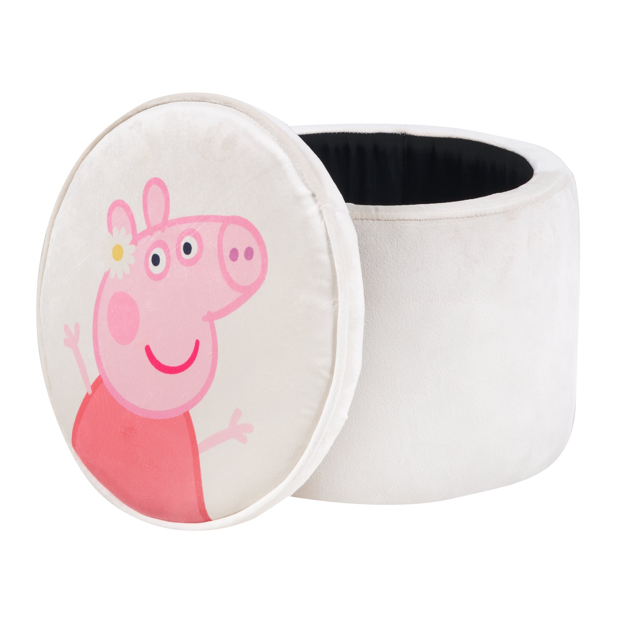 Roba 450142PP1 Kinderhocker rund Peppa Pig beige – Spielmöbel - Bild 4 Roba 450142PP1 Kinderhocker rund Peppa Pig beige – Spielmöbel - Produktbild 4