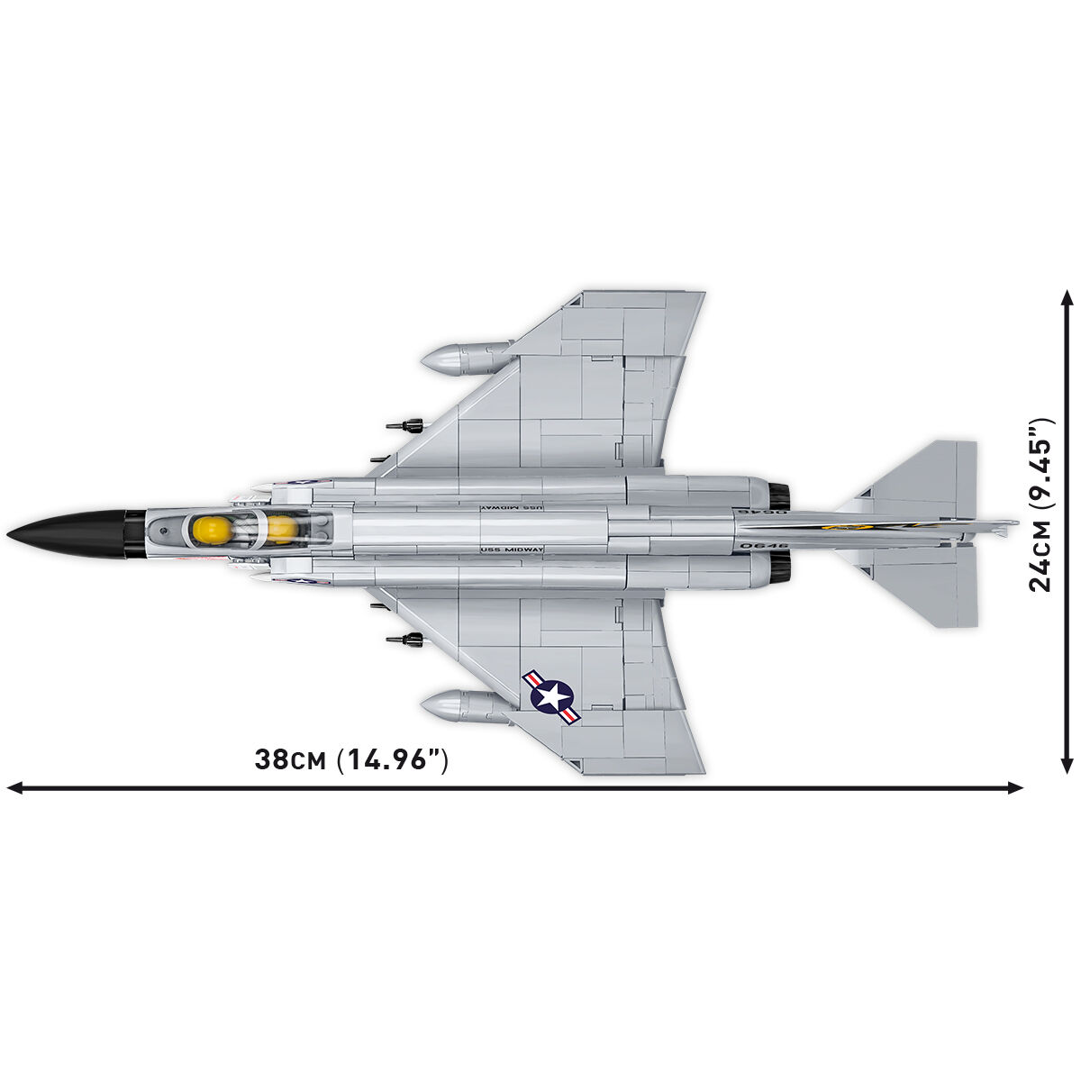 COBI 5897 - F-4 Phantom II - USS MIDWAY - Bild 7 COBI 5897 - F-4 Phantom II - USS MIDWAY - Bild 7