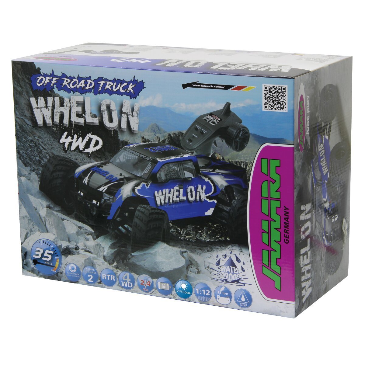 JAMARA Whelon Monstertruck 4WD 1:12 Li-Ion 2,4GHz ab 14 Jahren