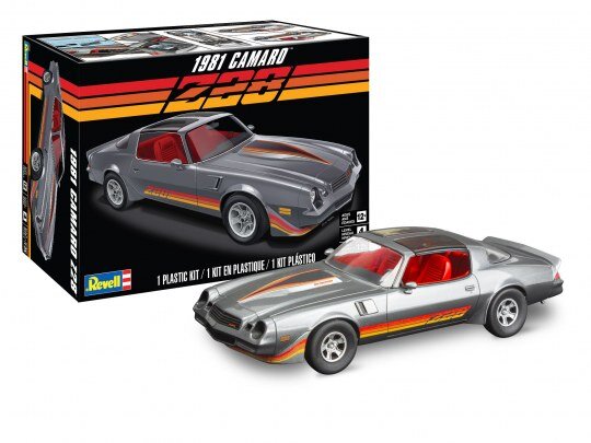 Revell_14526_1981_Chevy®_CamaroT_Z28®_Revell_Modellbausatz, Coupé, Sportwagen, Sprach, Rad, Leichtmetallrad