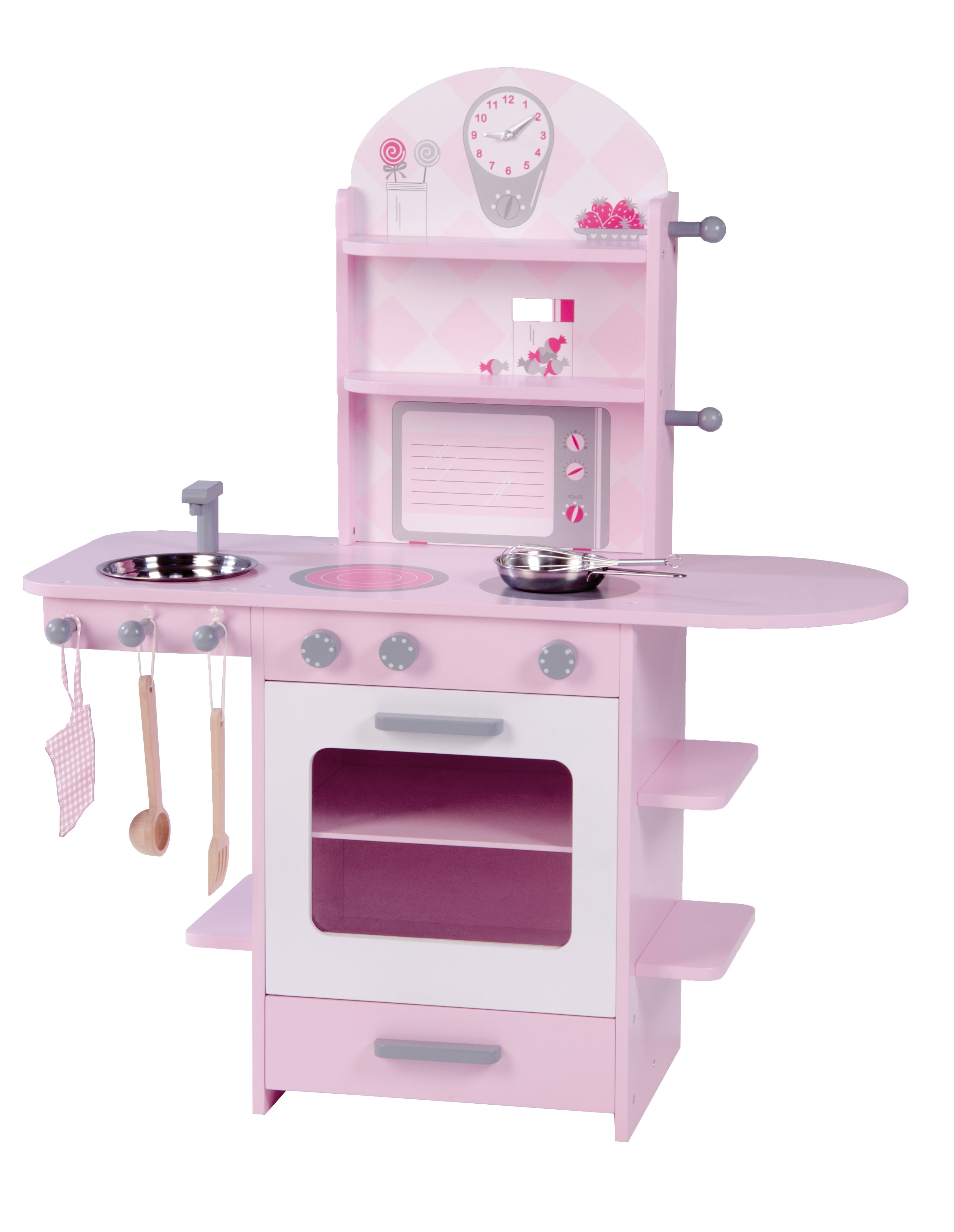 Roba 98928 Kinderküche rosa – Rollenspiel - Bild 1 Roba 98928 Kinderküche rosa – Rollenspiel - rosa - Rollenspiel - Produktbild 1
