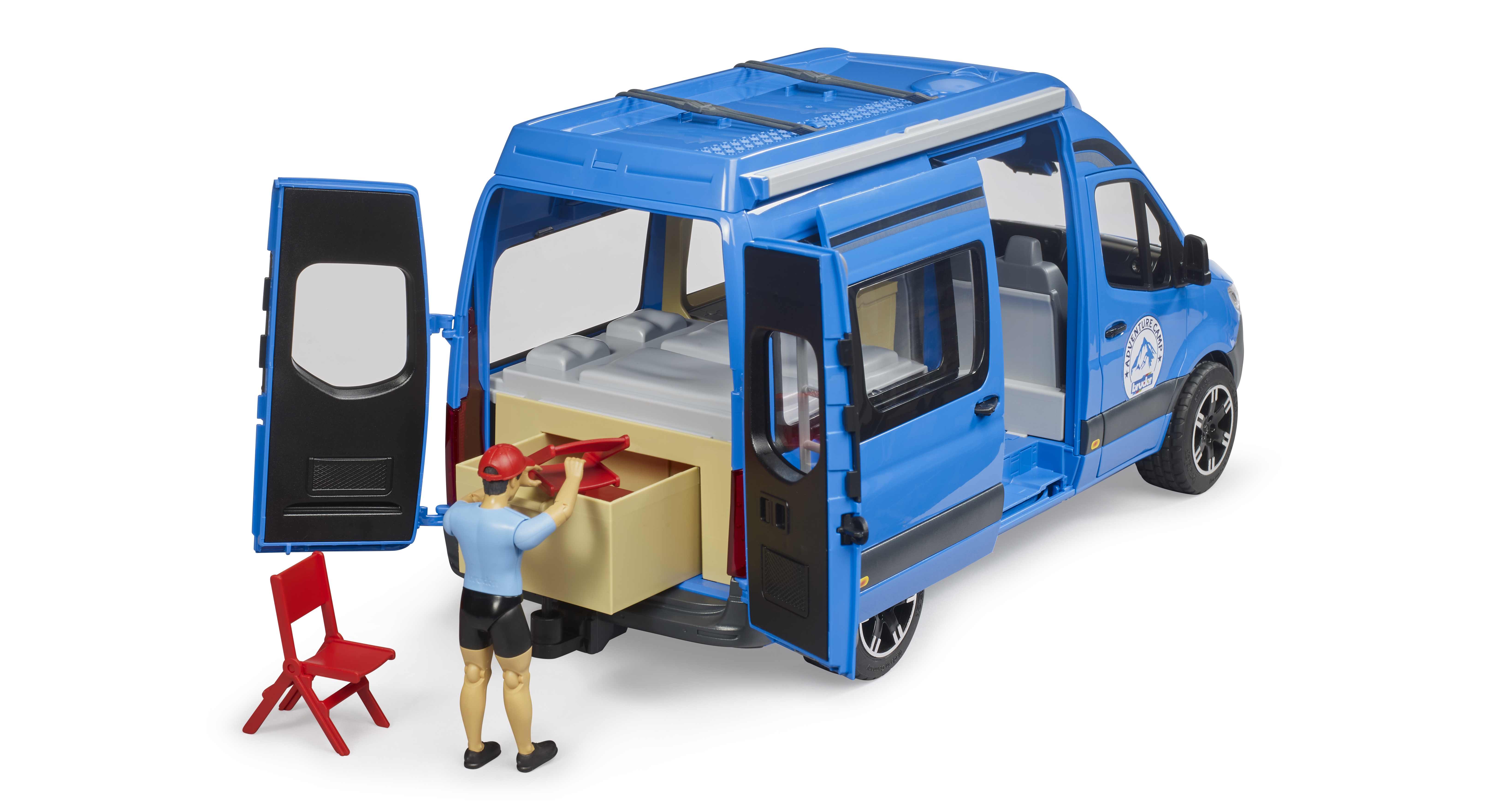 BRUDER 02684 - MB Sprinter Camper mit Fahrer - Bild 5