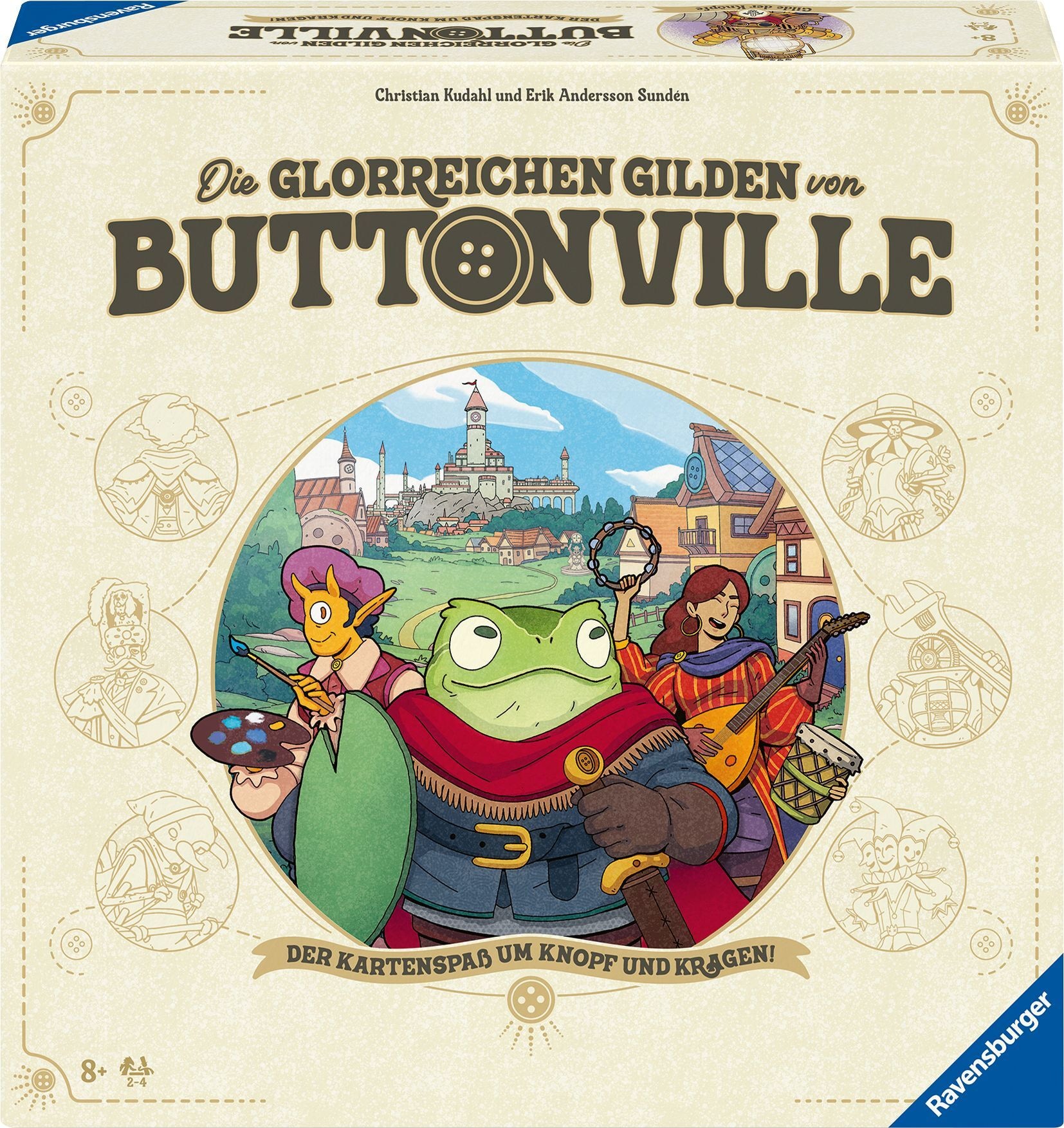 Die glorreichen Gilden von BUTTONVILLE - Ravensburger - RAVENSBURGER 24783 Produktfoto - Ravensburger - Die glorreichen Gilden von BUTTONVILLE - Modell RAVENSBURGER 24783