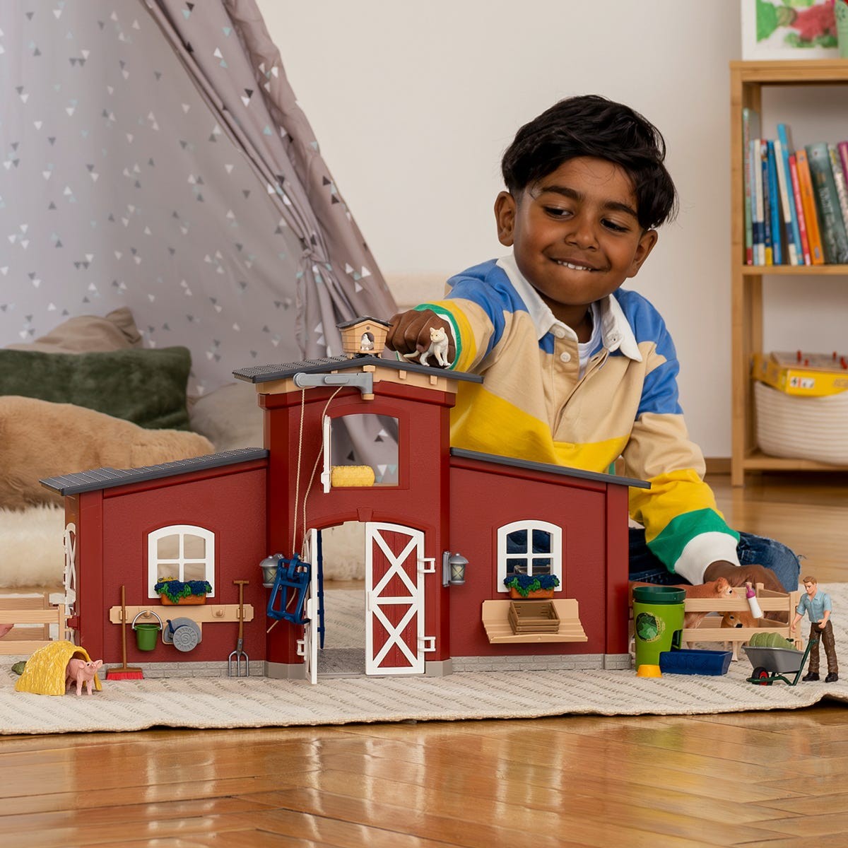 Schleich® 42606 Große Farm mit Tieren und Zubehör Schleich® 42606 Große Farm mit Tieren und Zubehör