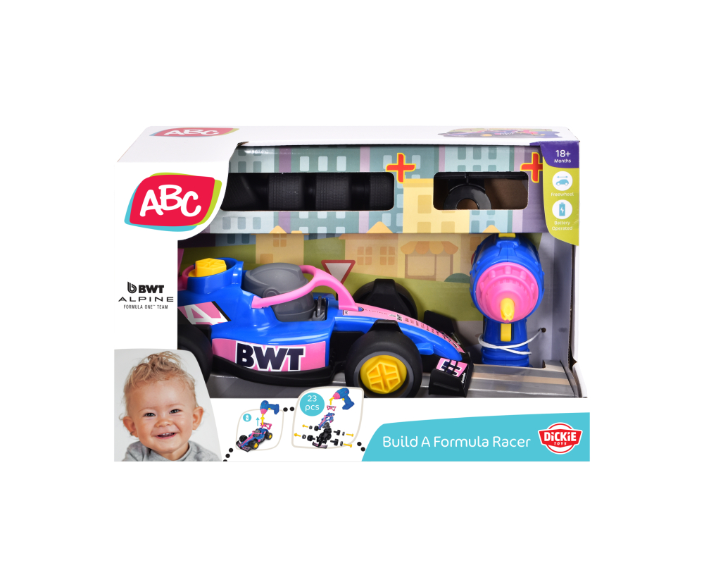 Dickie Toys ABC Build A Alpine Racing Car