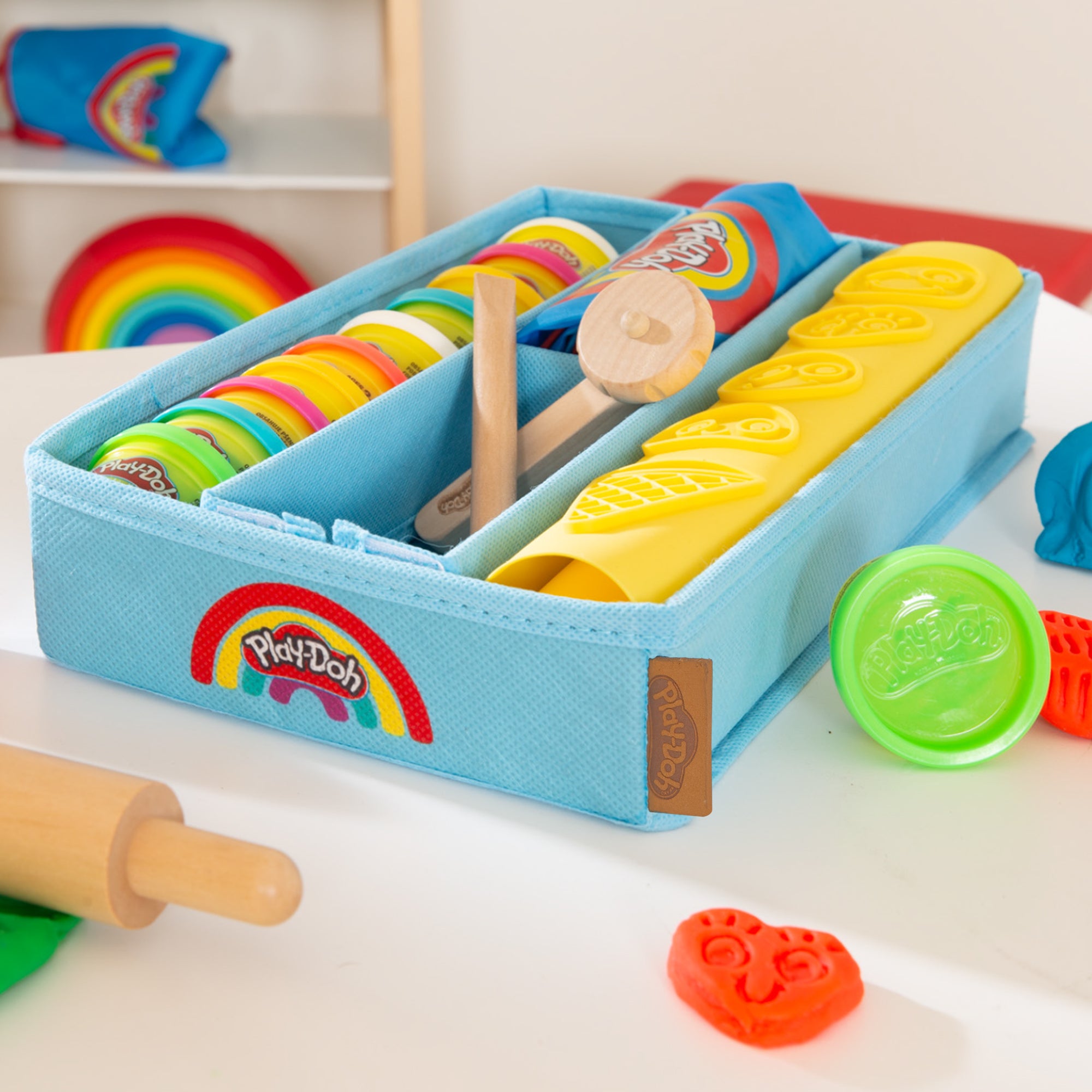 Roba 98157PD12 Spielset roba x Play-Doh bunt – Motorik & Lernen - Bild 2 Roba 98157PD12 Spielset roba x Play-Doh bunt – Motorik & Lernen - Produktbild 2