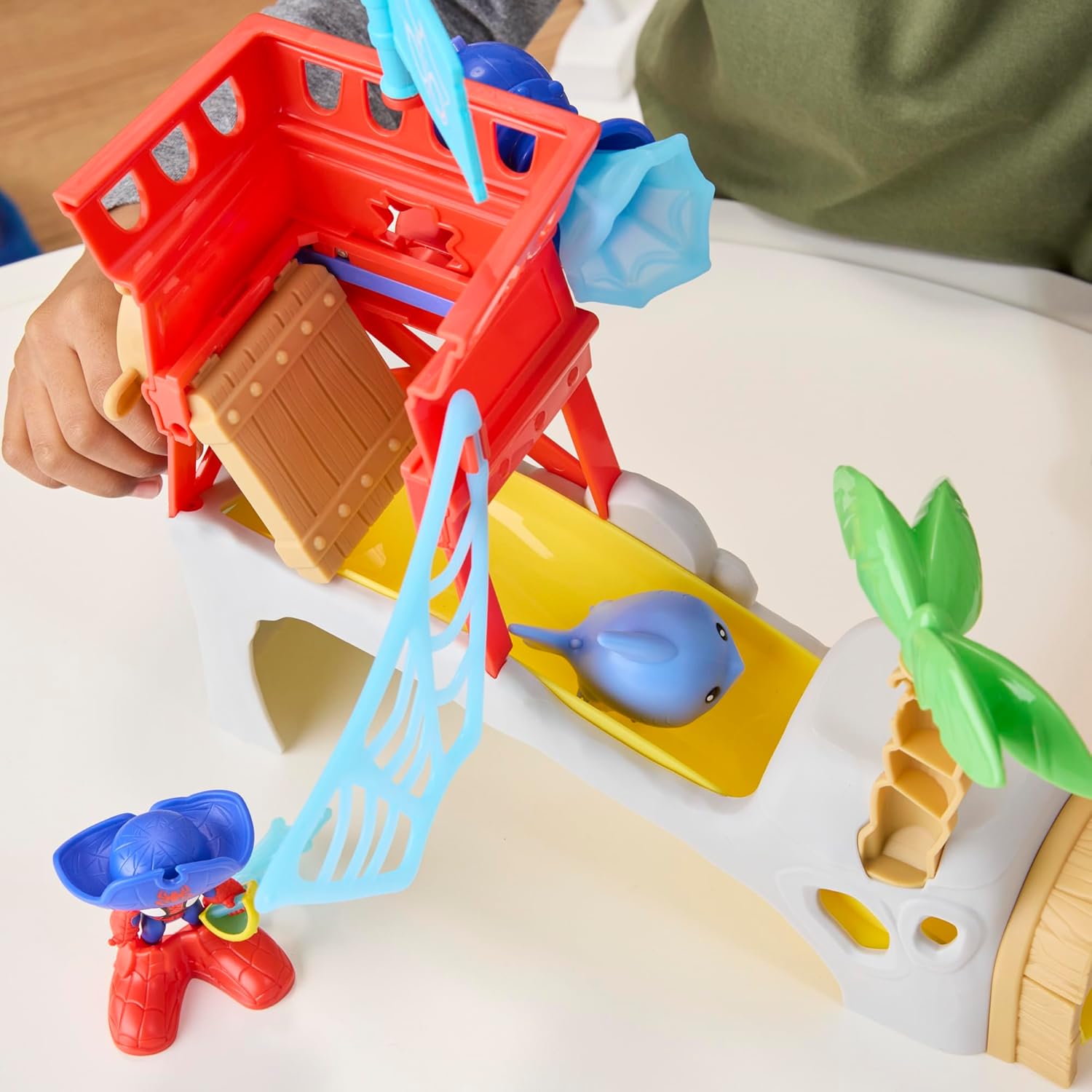 Marvel Spidey und Seine Super-Freunde Water-Webs Spidey Insel Spielset mit 2 Figuren Marvel Spidey und Seine Super-Freunde Water-Webs Spidey Insel Spielset mit 2 Figuren