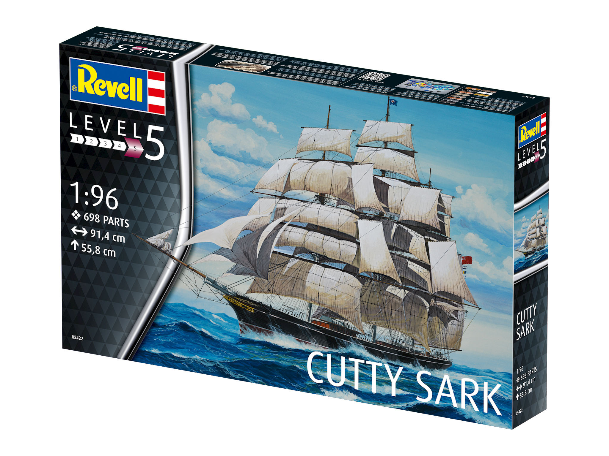 Revell 05422 Cutty Sark Modellbausatz Boot, Transport, Fahrzeug, Segelboot