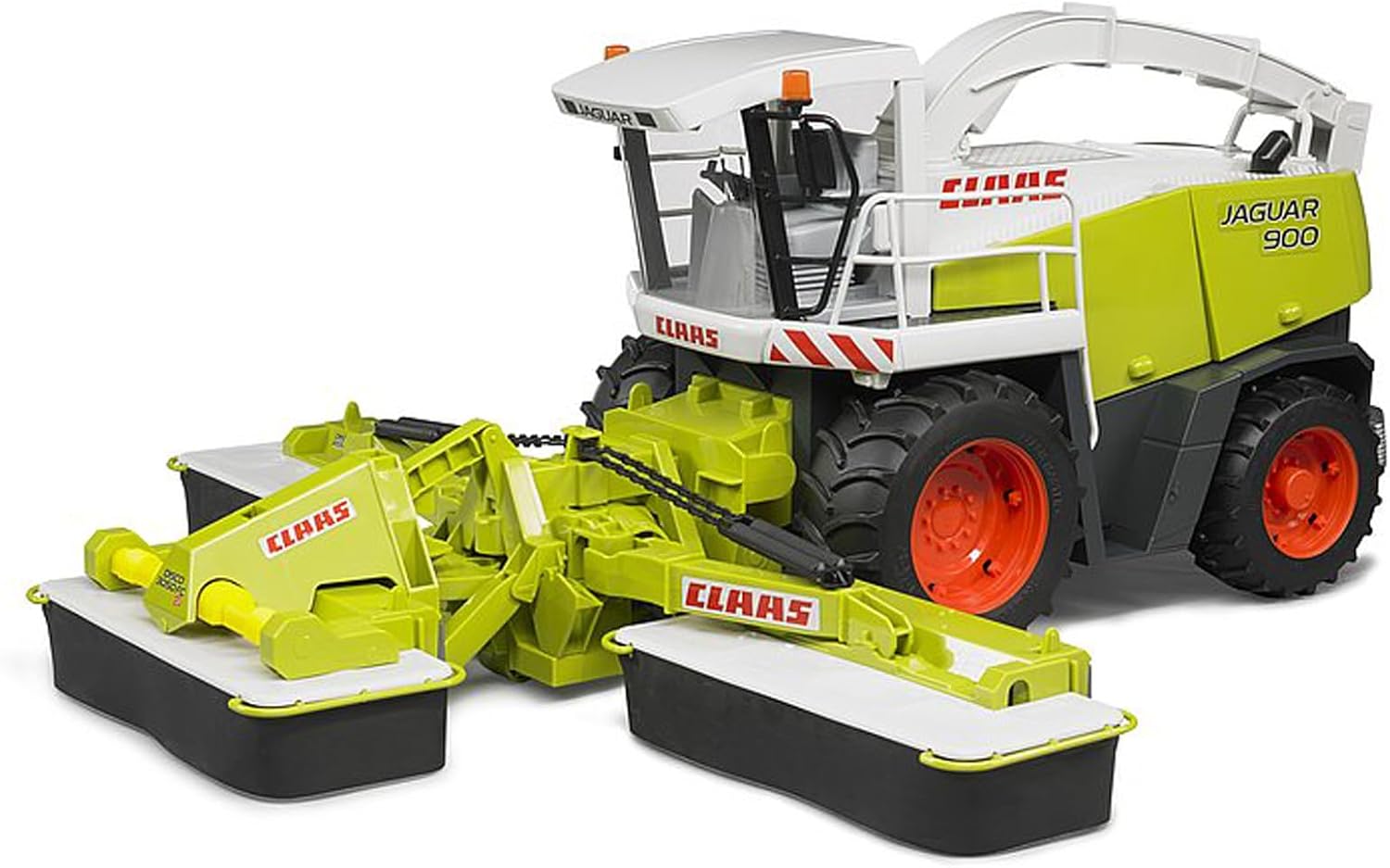 BRUDER 02218 - Claas Disco 8550 C Plus Dreifach-Mähwerk Gras, Pflanze, Maschine, Rad, Bulldozer