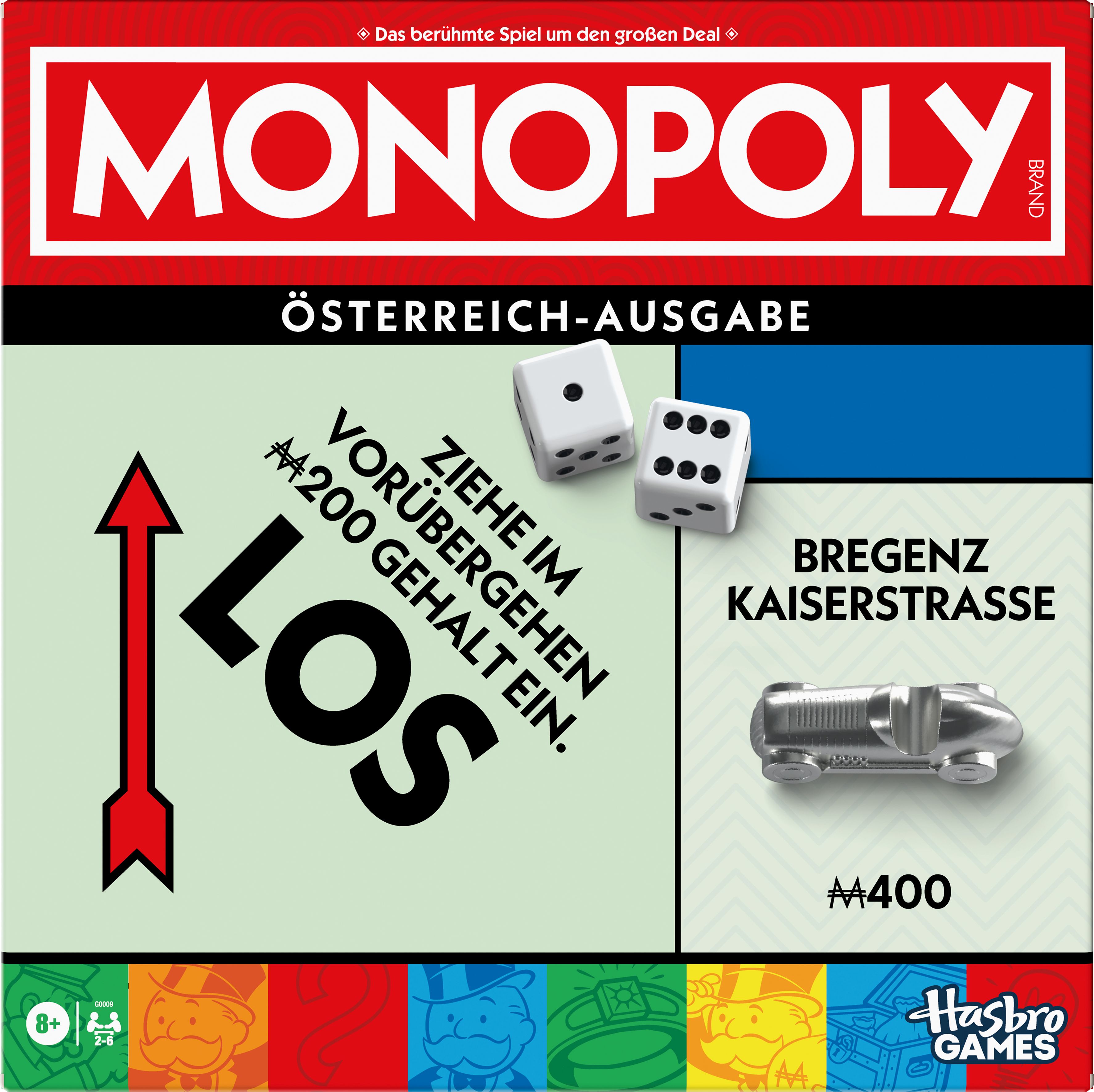 Monopoly Classic Refresh Österreich Monopoly, Classic, Refresh, Österreich