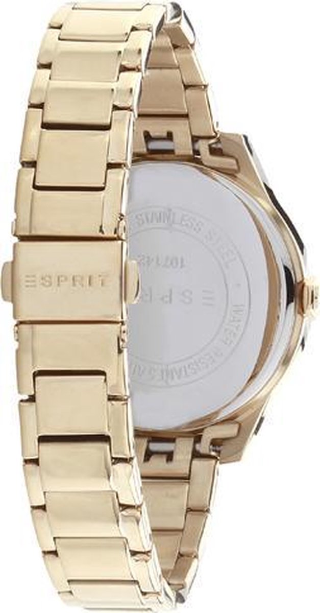 ESPRIT Damenarmbanduhr, 38 mm, Gold Armbanduhr, Arm, Körperteil, Person
