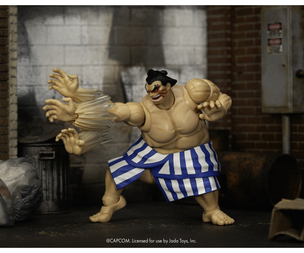 Jada Street Fighter II E. Honda 6,4" Figure
