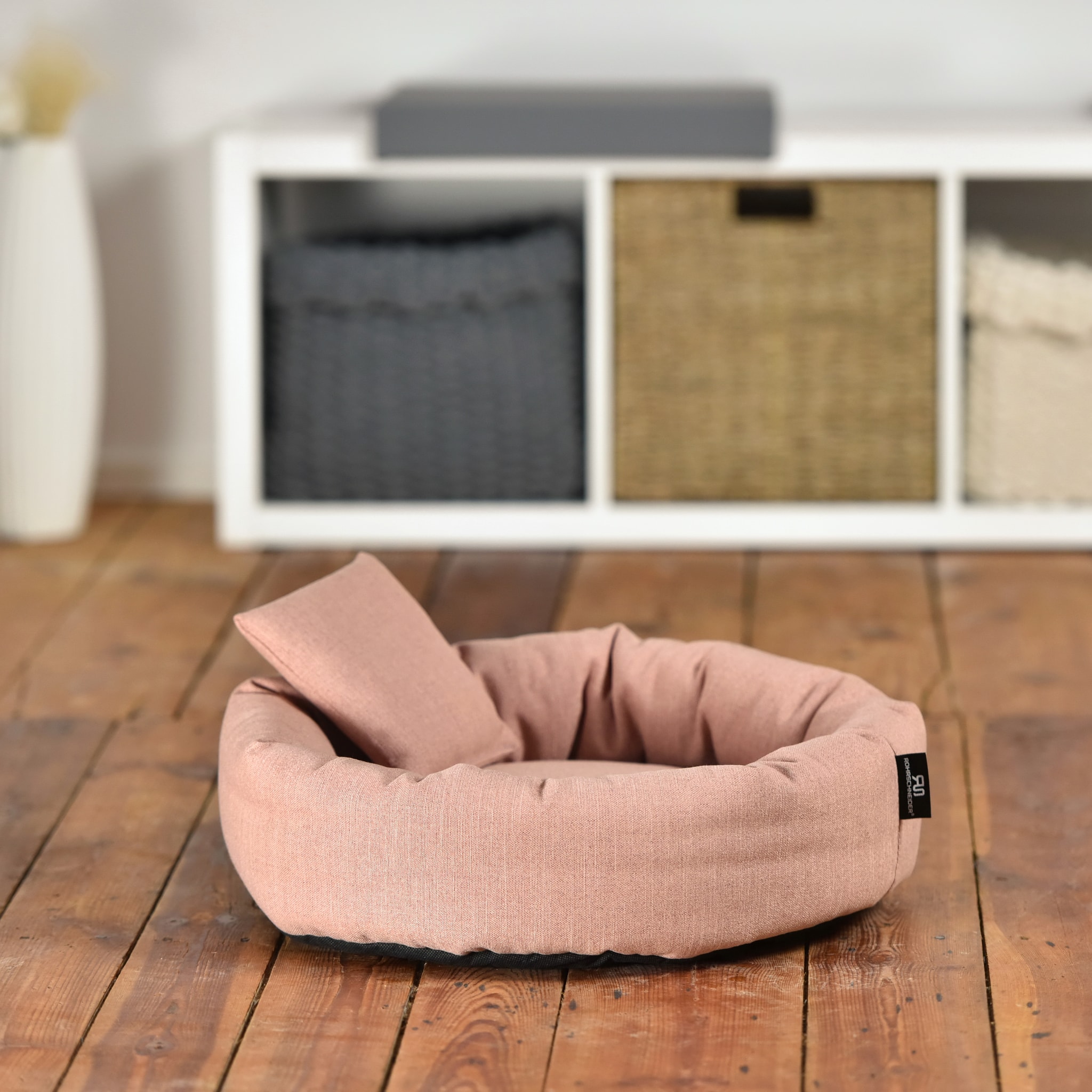 Rohrschneider – RS 22252 – Kuschelinsel Gr.1 rosa recycelt – Rosa – Haustiermöbel