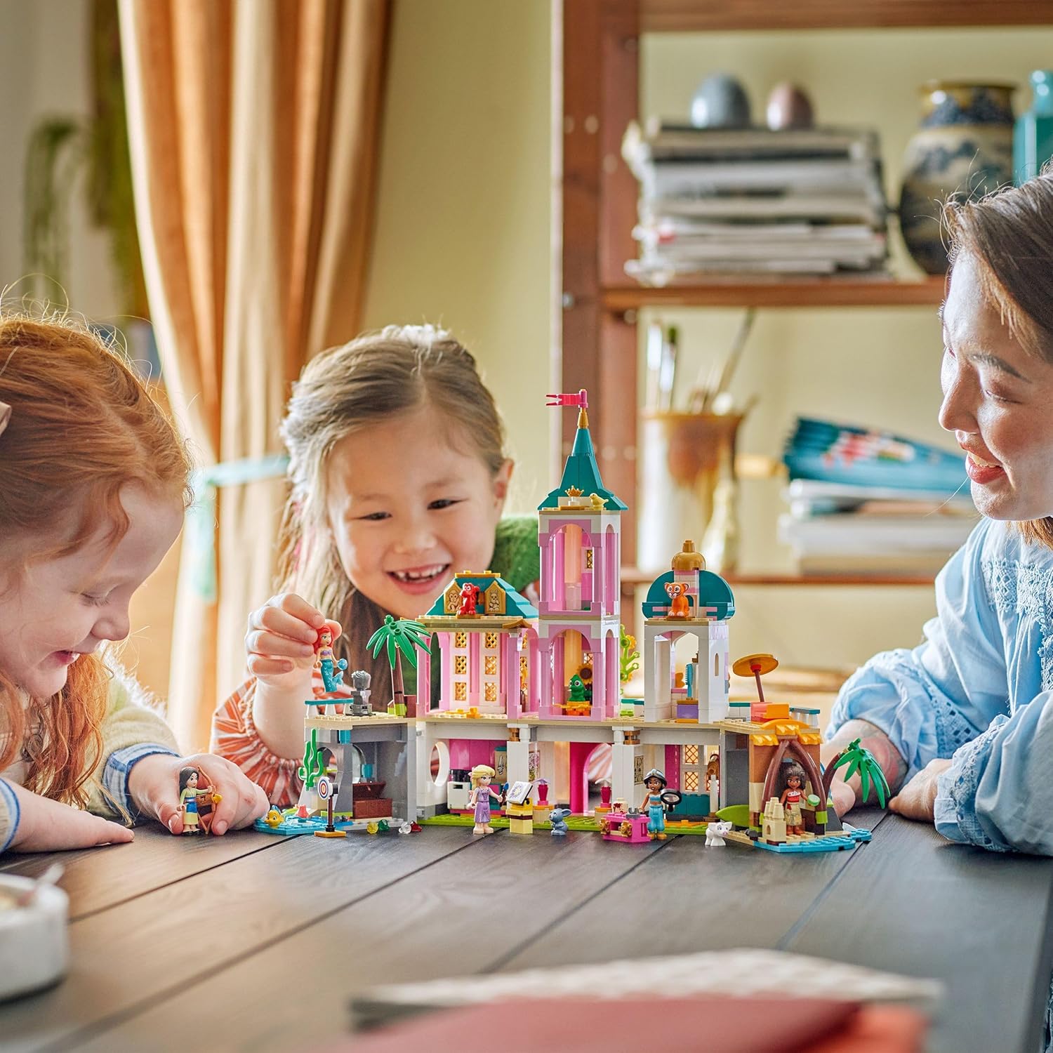 Lego® Disney Schloss & königliche Haustiere Bauset für Kinder 43267 Kind, Weiblich, Mädchen, Person, Spielzeug