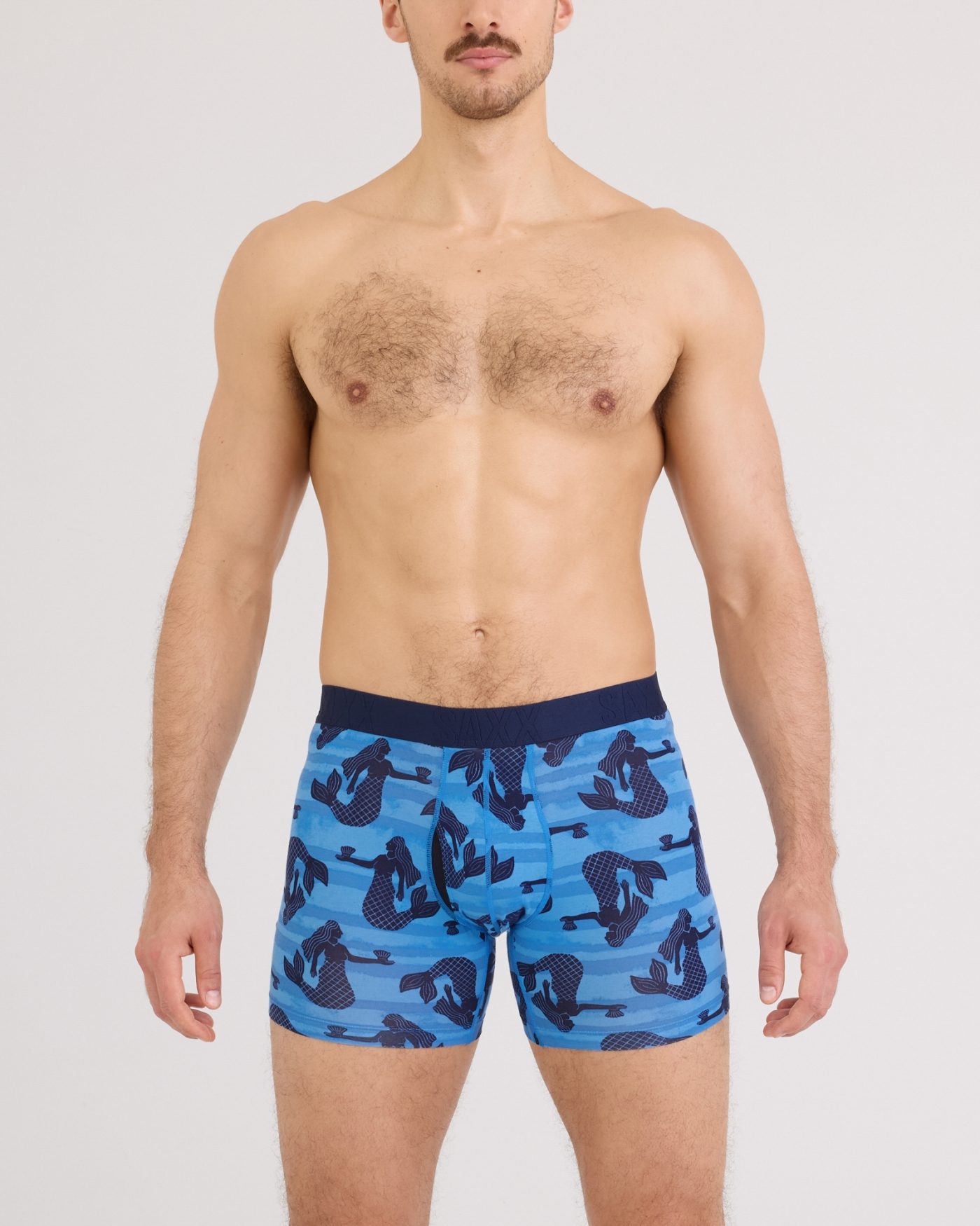 SAXX Boxershort DropTemp Cooling Cotton - Blau SAXX Boxershort DropTemp Cooling Cotton - Blau