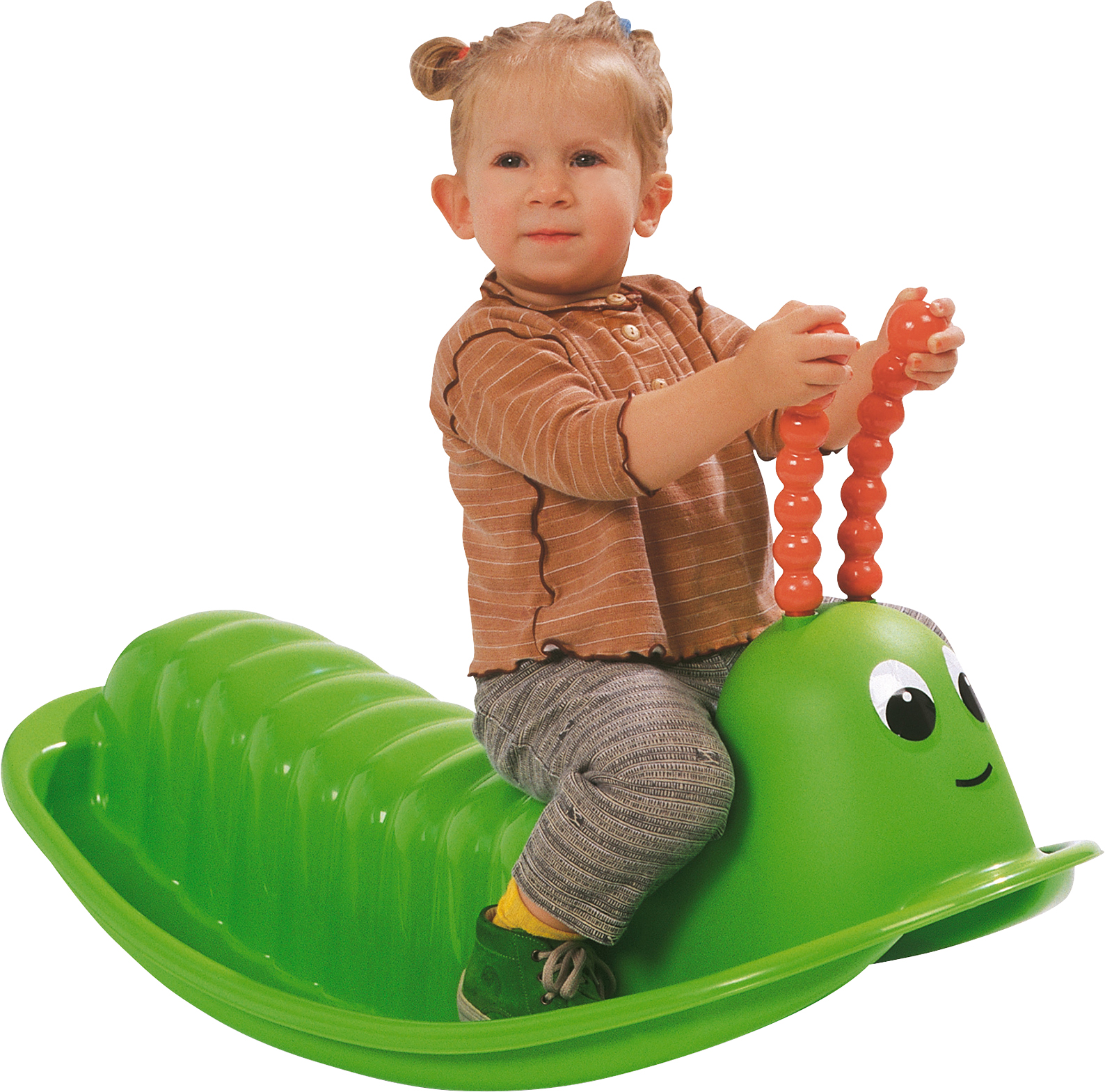 Wippe, Raupe, ca., 85, x, 46, x, 47cm, Person, Drinnen, Spielbereich