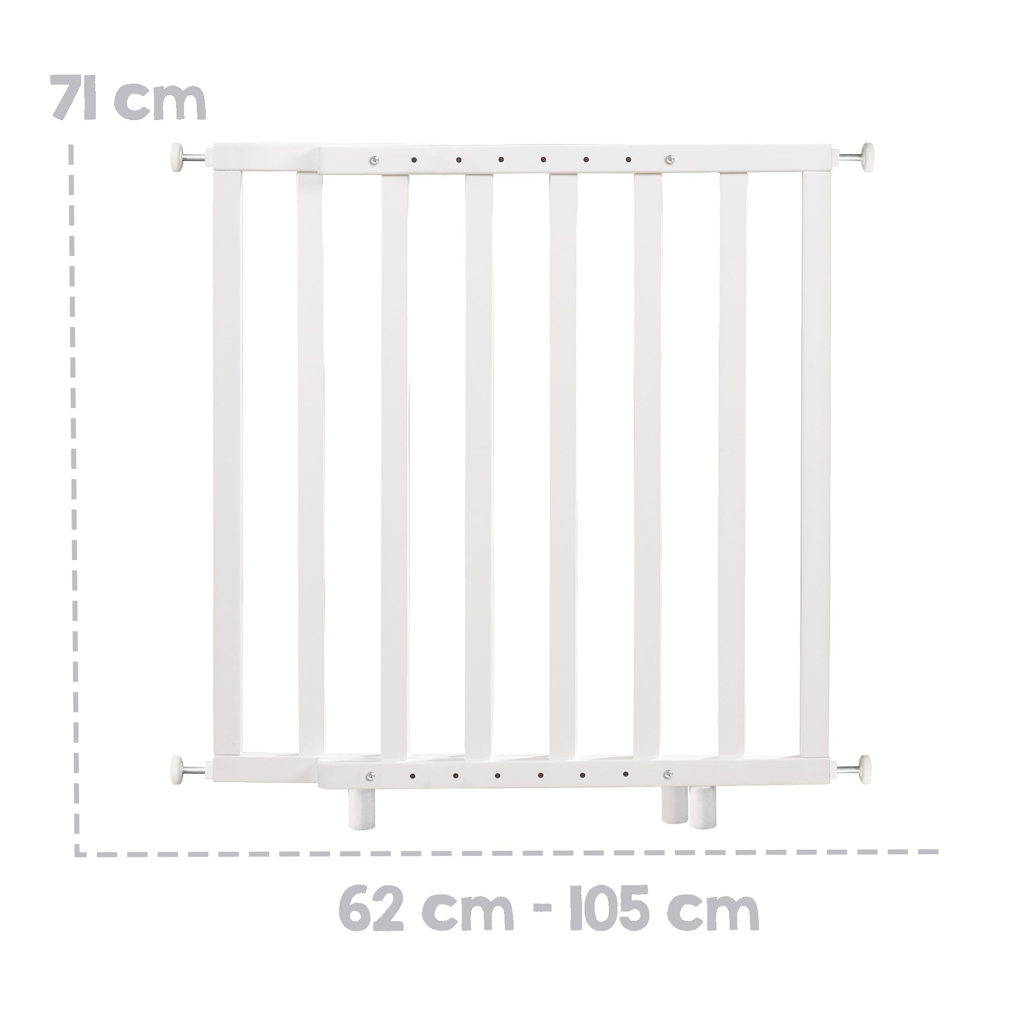 Roba 1510W Türschutzgitter weiß - Bild 7 Roba 1510W Türschutzgitter weiß - Produktbild 7