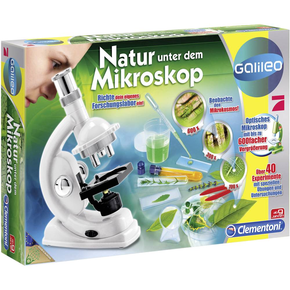 Clementoni, GalileoNatur, unter, dem, Mikroskop Clementoni GalileoNatur unter dem Mikroskop