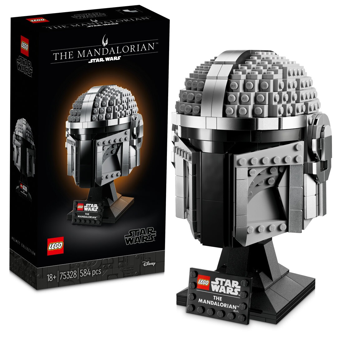 LEGO® Star Wars™ Mandalorianer Helm 75328 Elektrisches Gerät, Mikrophon, Spielzeug